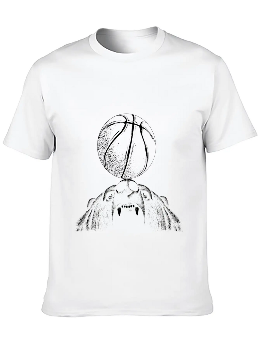Basketball Classic Cotton Tee – Unisex Comfort For Any Season