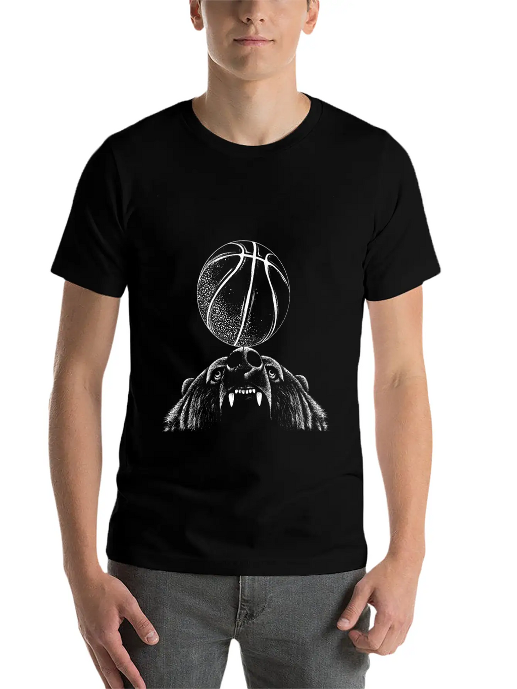 Basketball Classic Cotton Tee – Unisex Comfort For Any Season