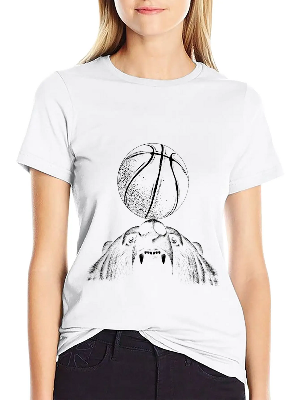Basketball Classic Cotton Tee – Unisex Comfort For Any Season