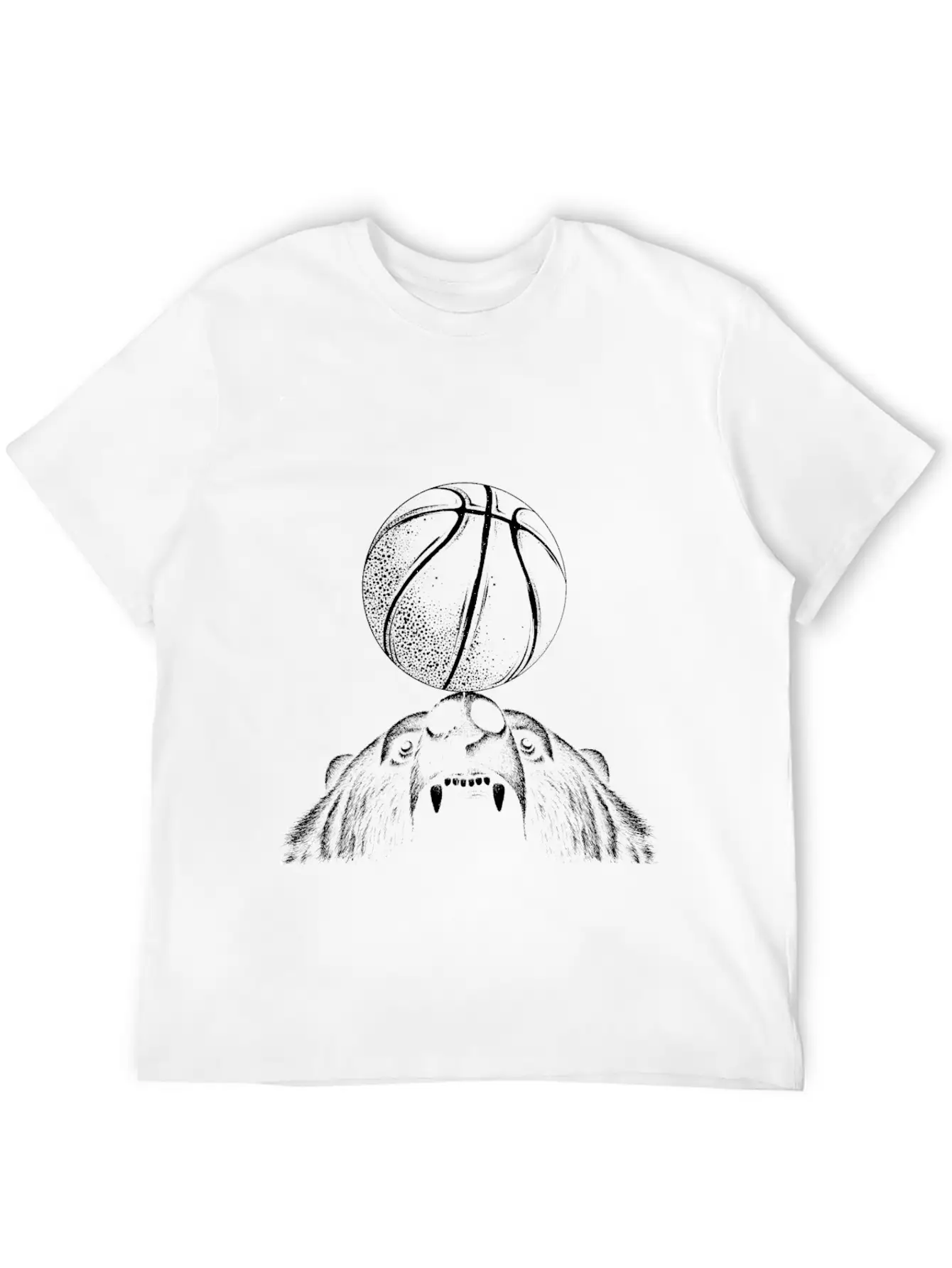 Basketball Classic Cotton Tee – Unisex Comfort For Any Season