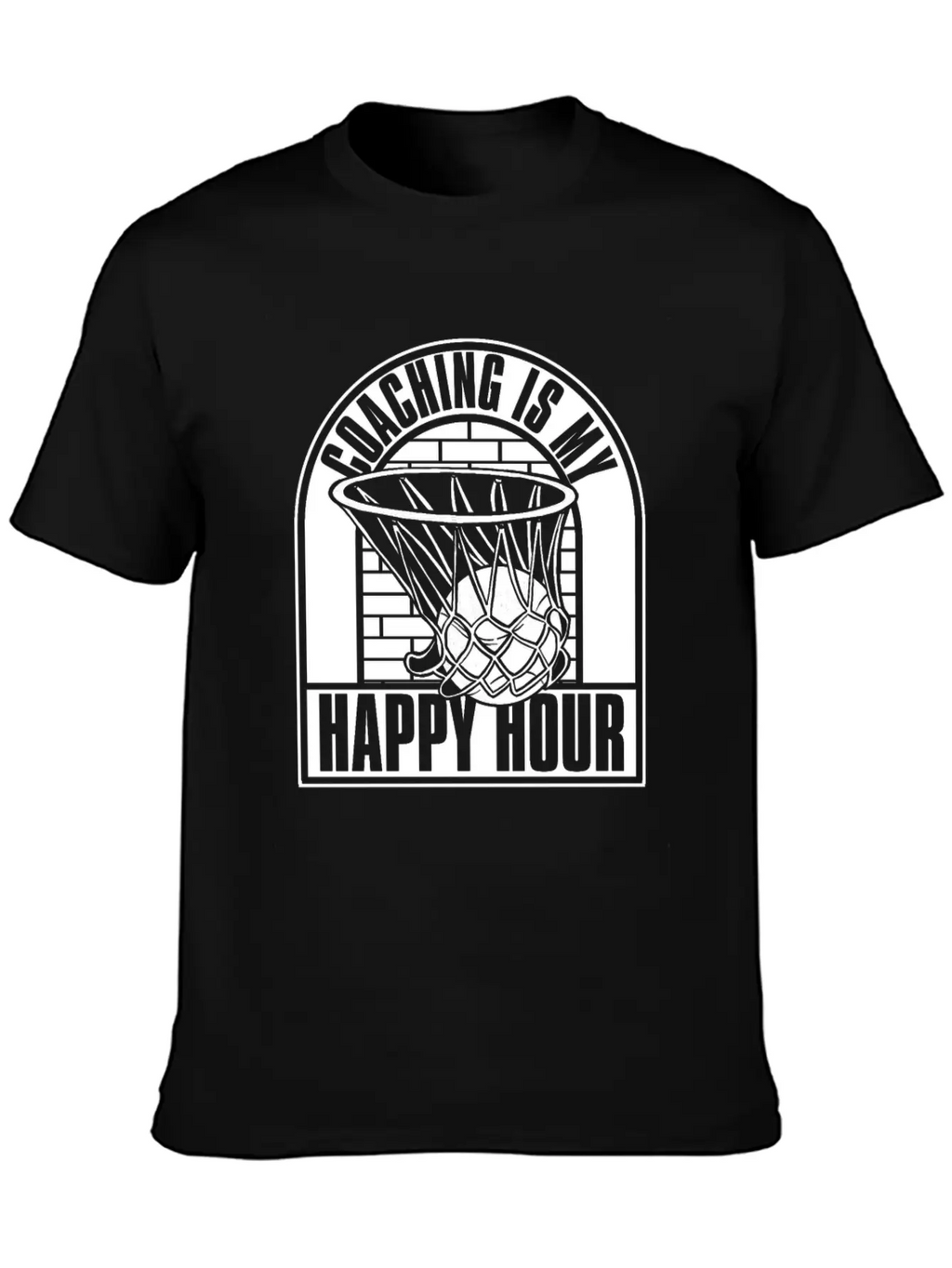 Basketball Coach Basic Graphic T-Shirt – Daily Comfort In Soft Cotton