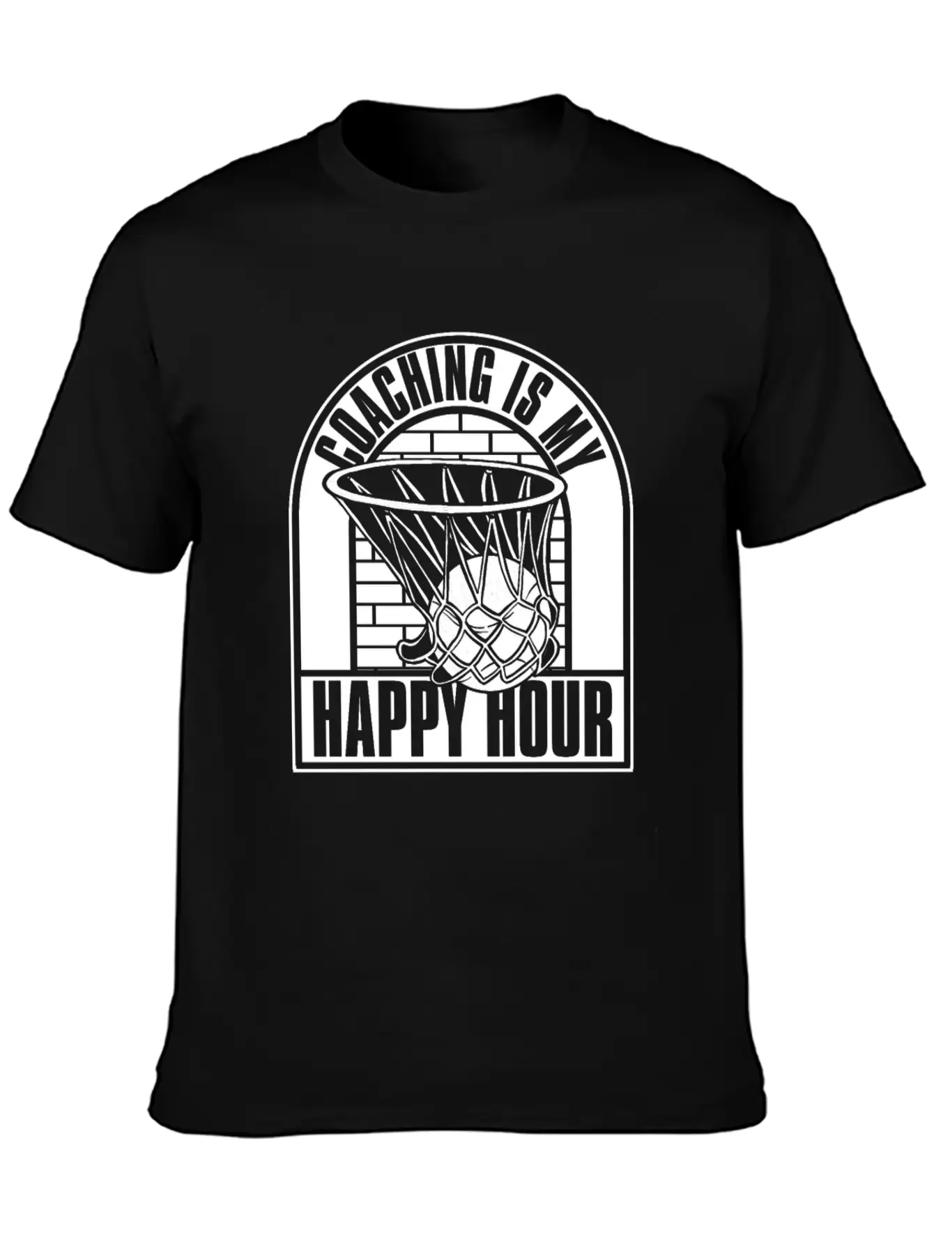 Basketball Coach Basic Graphic T-Shirt – Daily Comfort In Soft Cotton