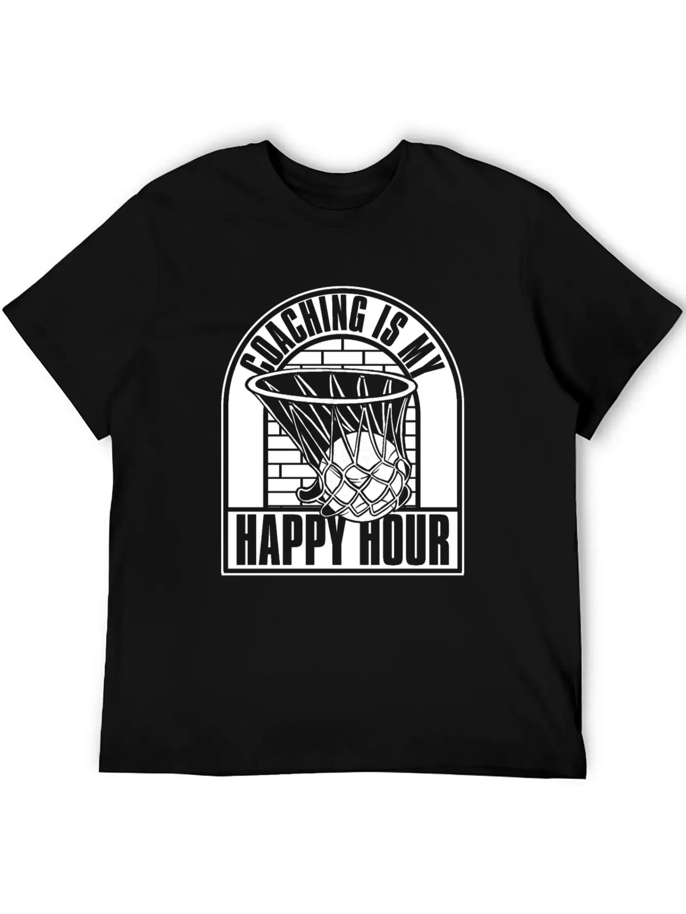 Basketball Coach Basic Graphic T-Shirt – Daily Comfort In Soft Cotton