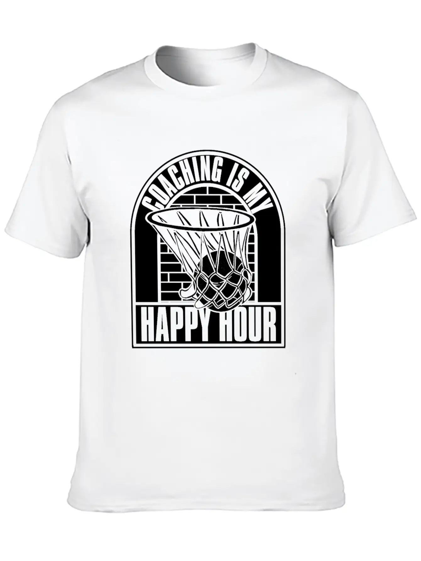 Basketball Coach Basic Graphic T-Shirt – Daily Comfort In Soft Cotton