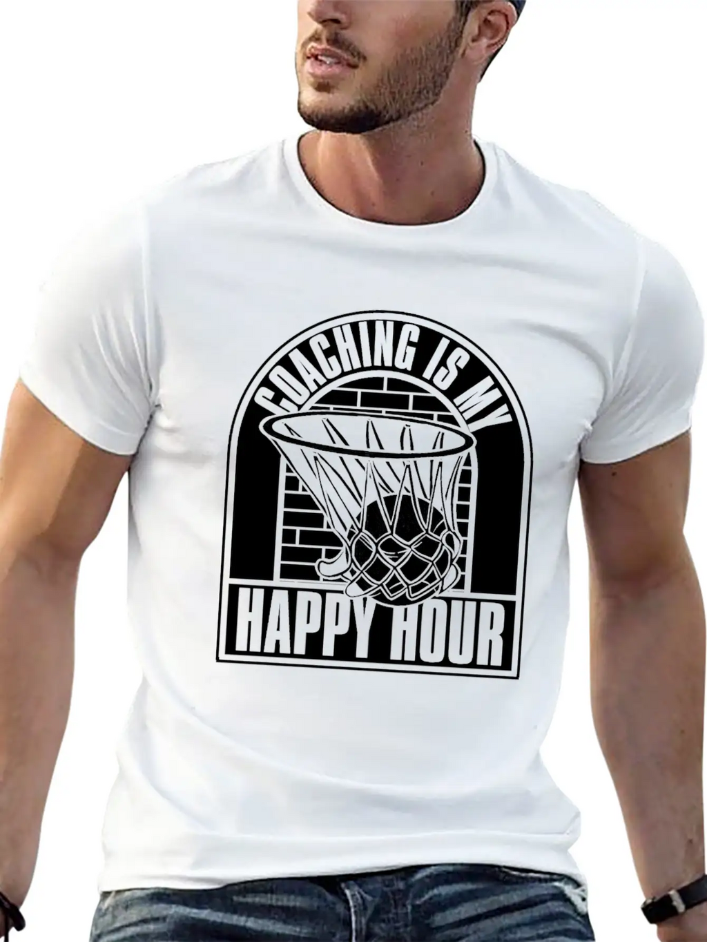 Basketball Coach Basic Graphic T-Shirt – Daily Comfort In Soft Cotton
