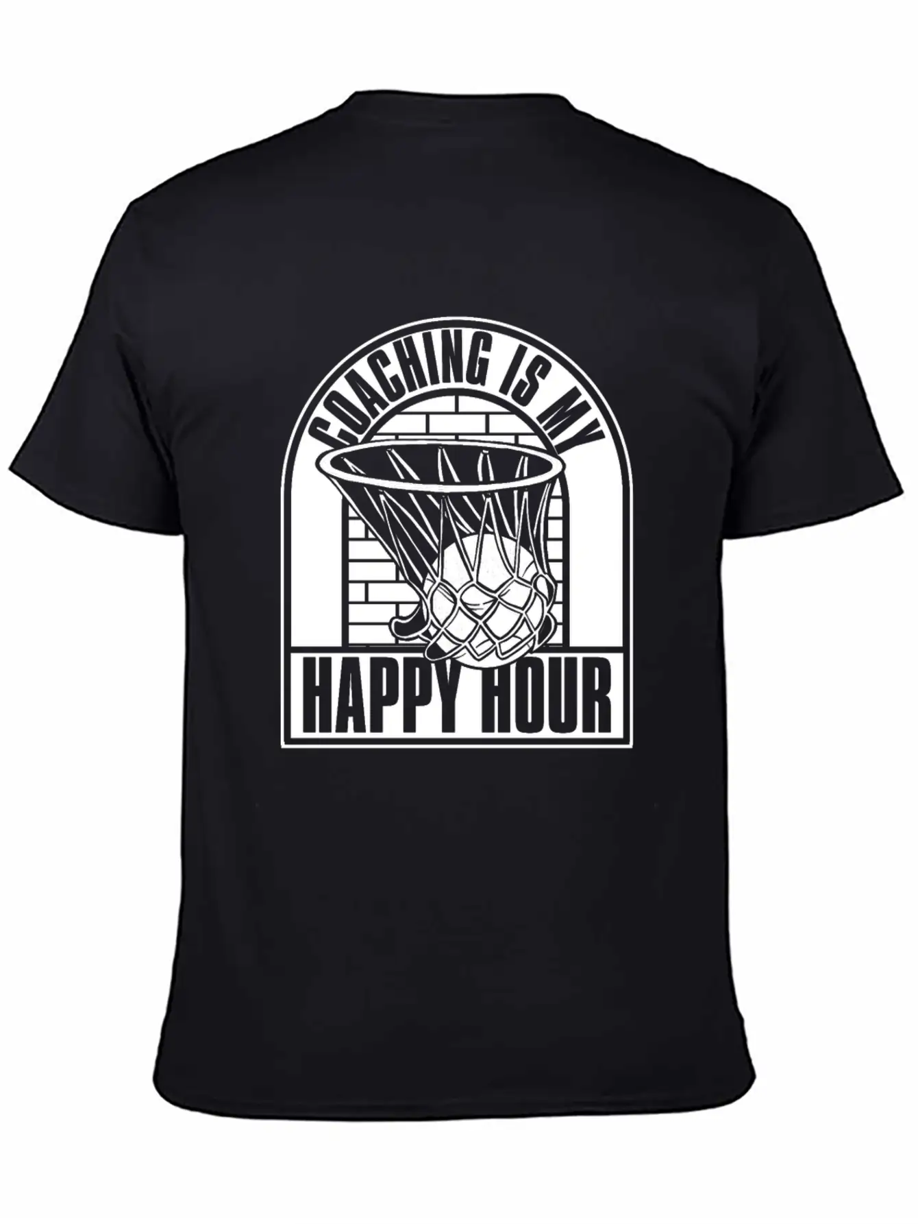 Basketball Coach Basic Graphic T-Shirt – Daily Comfort In Soft Cotton