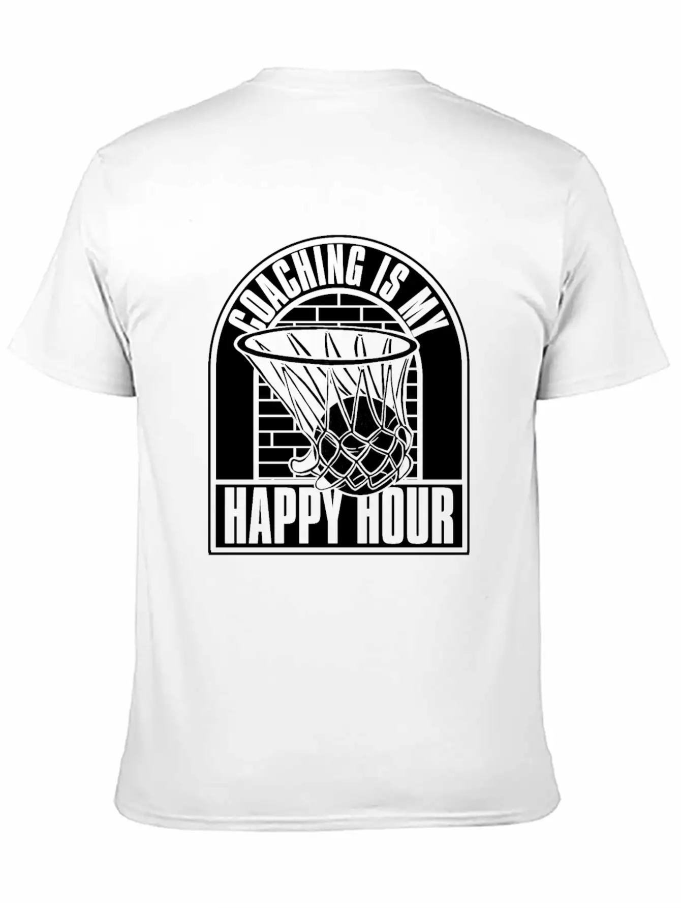 Basketball Coach Basic Graphic T-Shirt – Daily Comfort In Soft Cotton