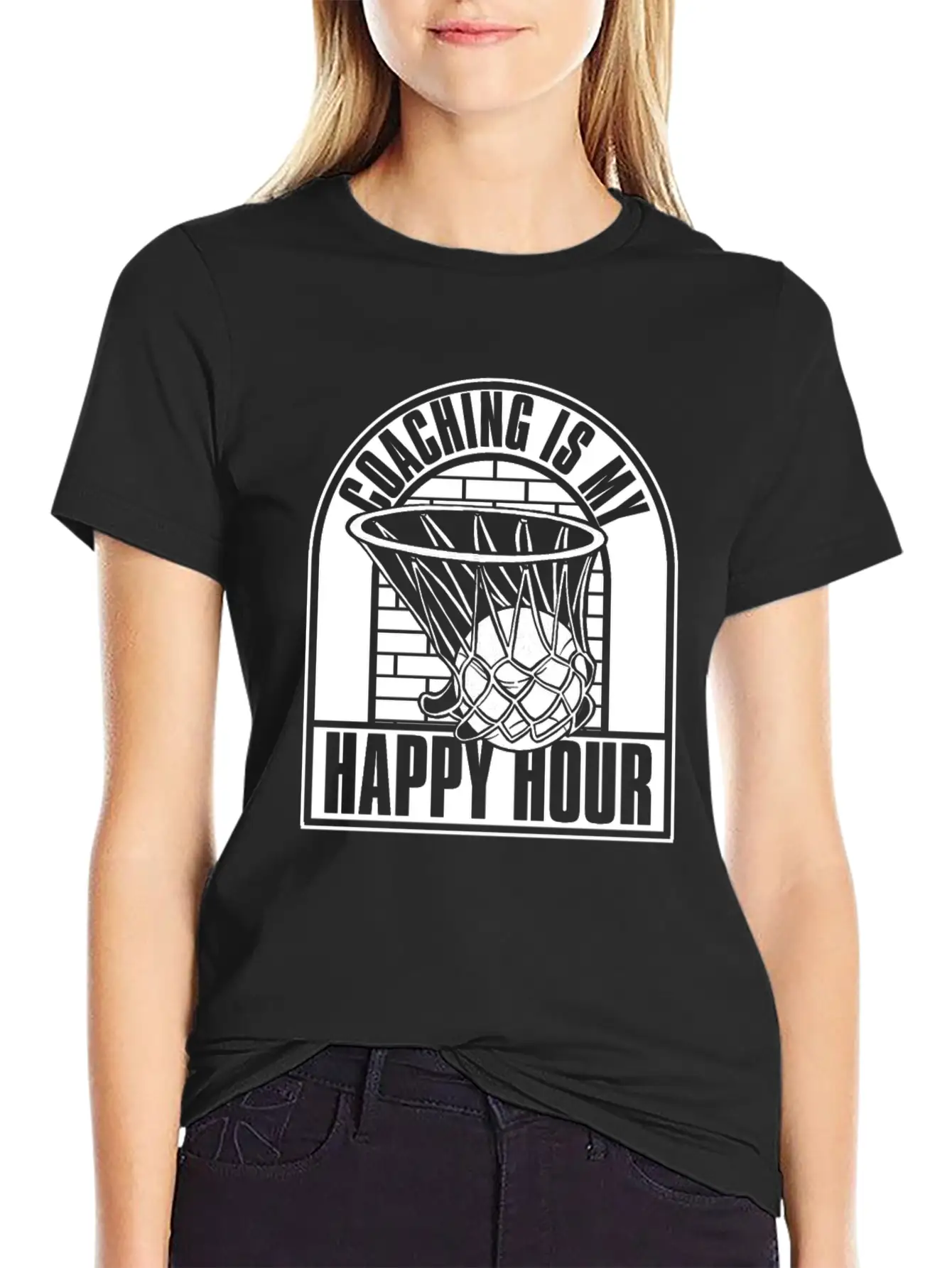 Basketball Coach Basic Graphic T-Shirt – Daily Comfort In Soft Cotton