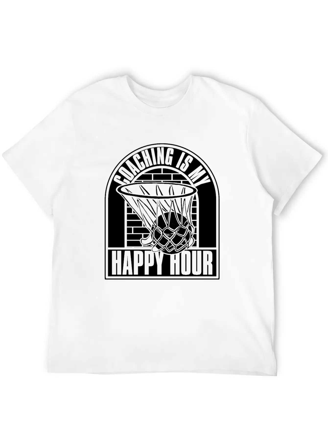 Basketball Coach Basic Graphic T-Shirt – Daily Comfort In Soft Cotton
