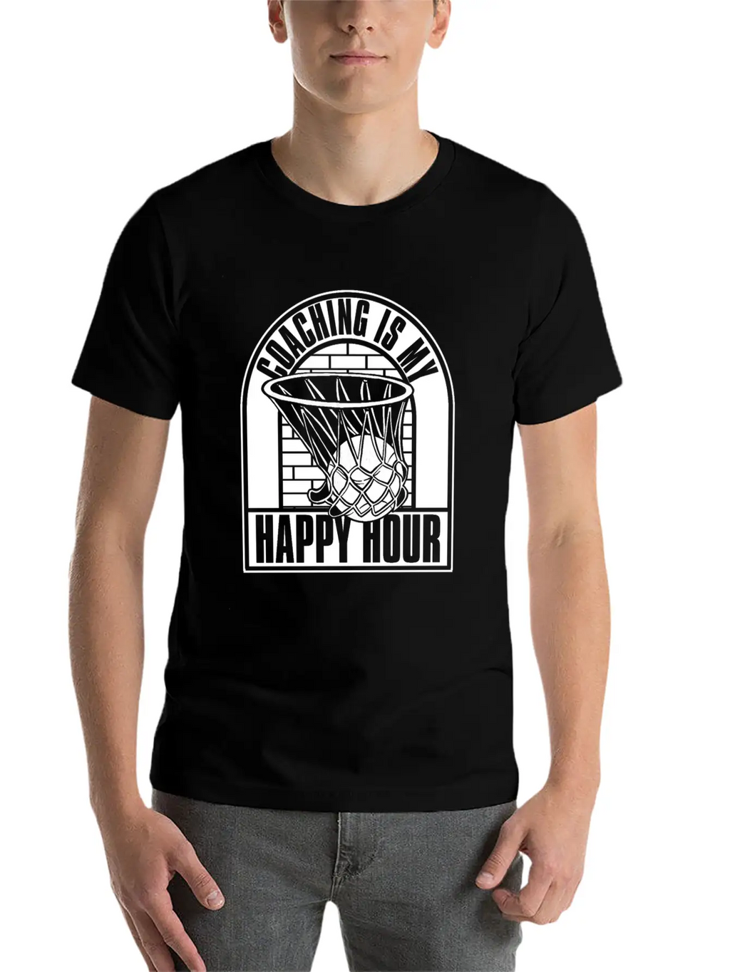 Basketball Coach Basic Graphic T-Shirt – Daily Comfort In Soft Cotton