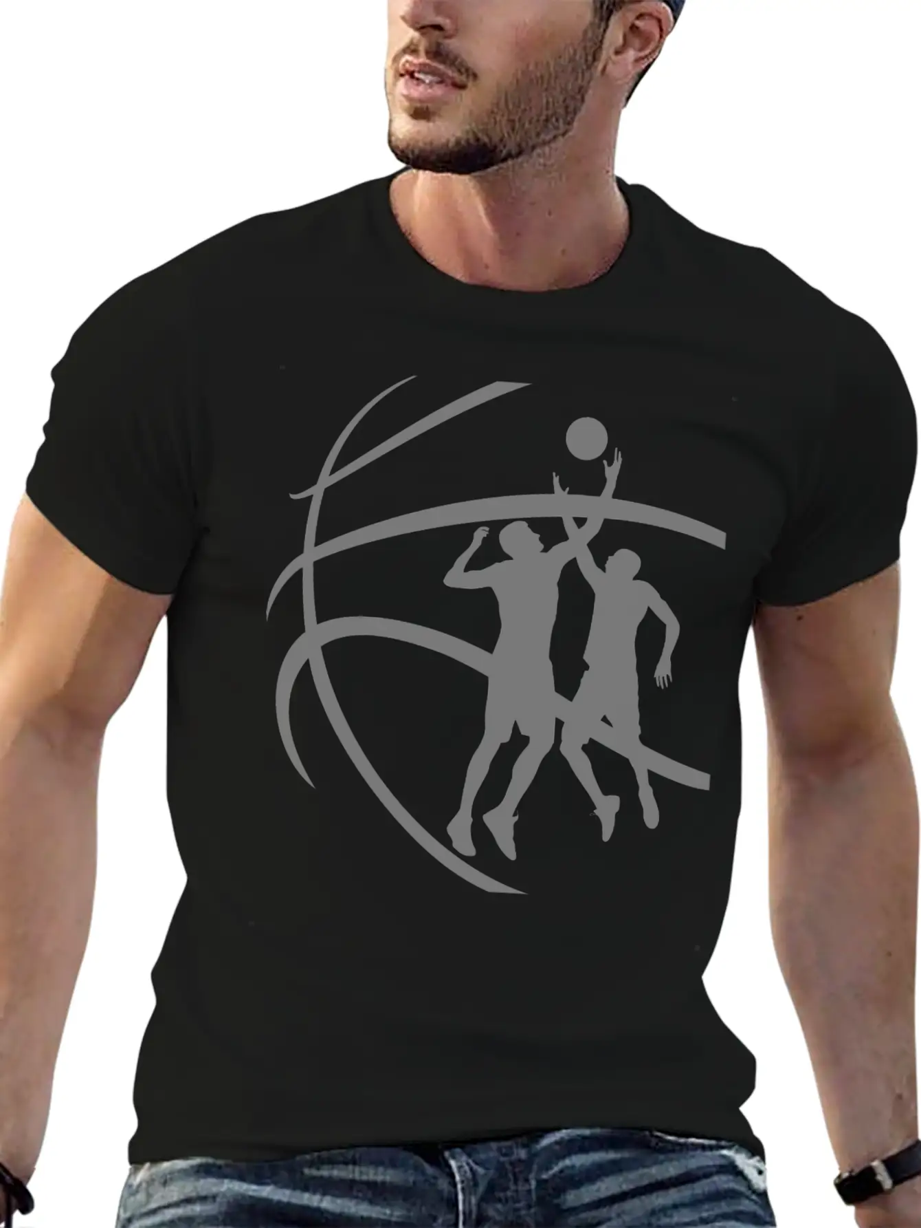 Basketball Competition Classic Cotton Tee – Unisex Comfort For Any Season