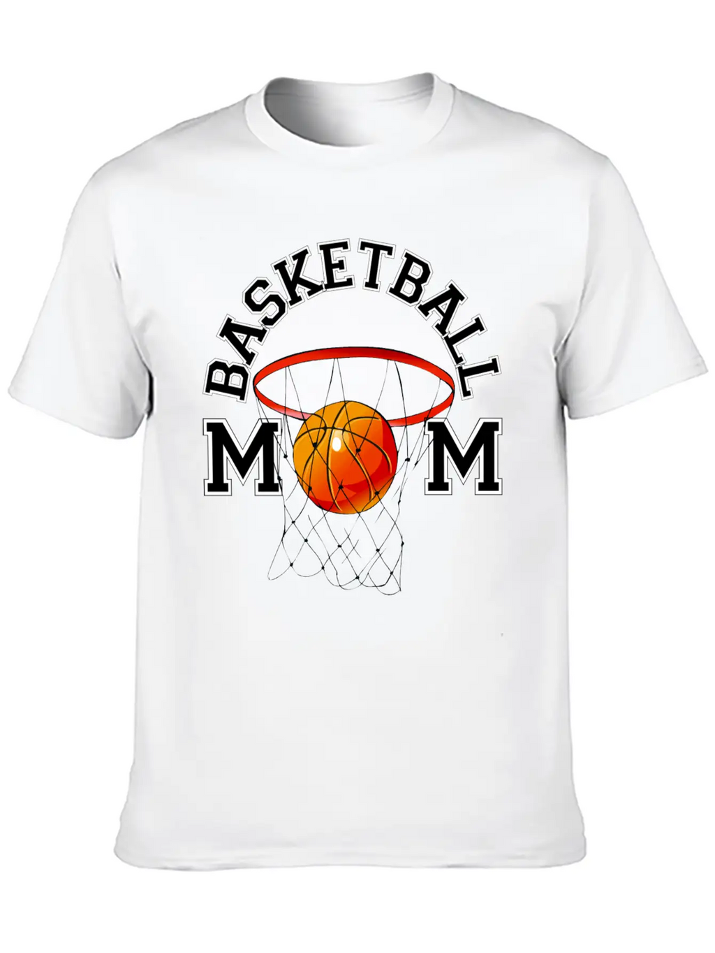 Basketball Mom Unisex Casual T-Shirt – Clean Design For Daily Comfort
