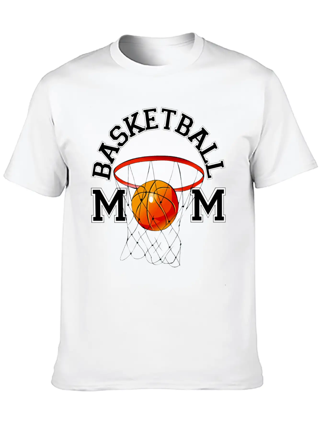 Basketball Mom Unisex Casual T-Shirt – Clean Design For Daily Comfort