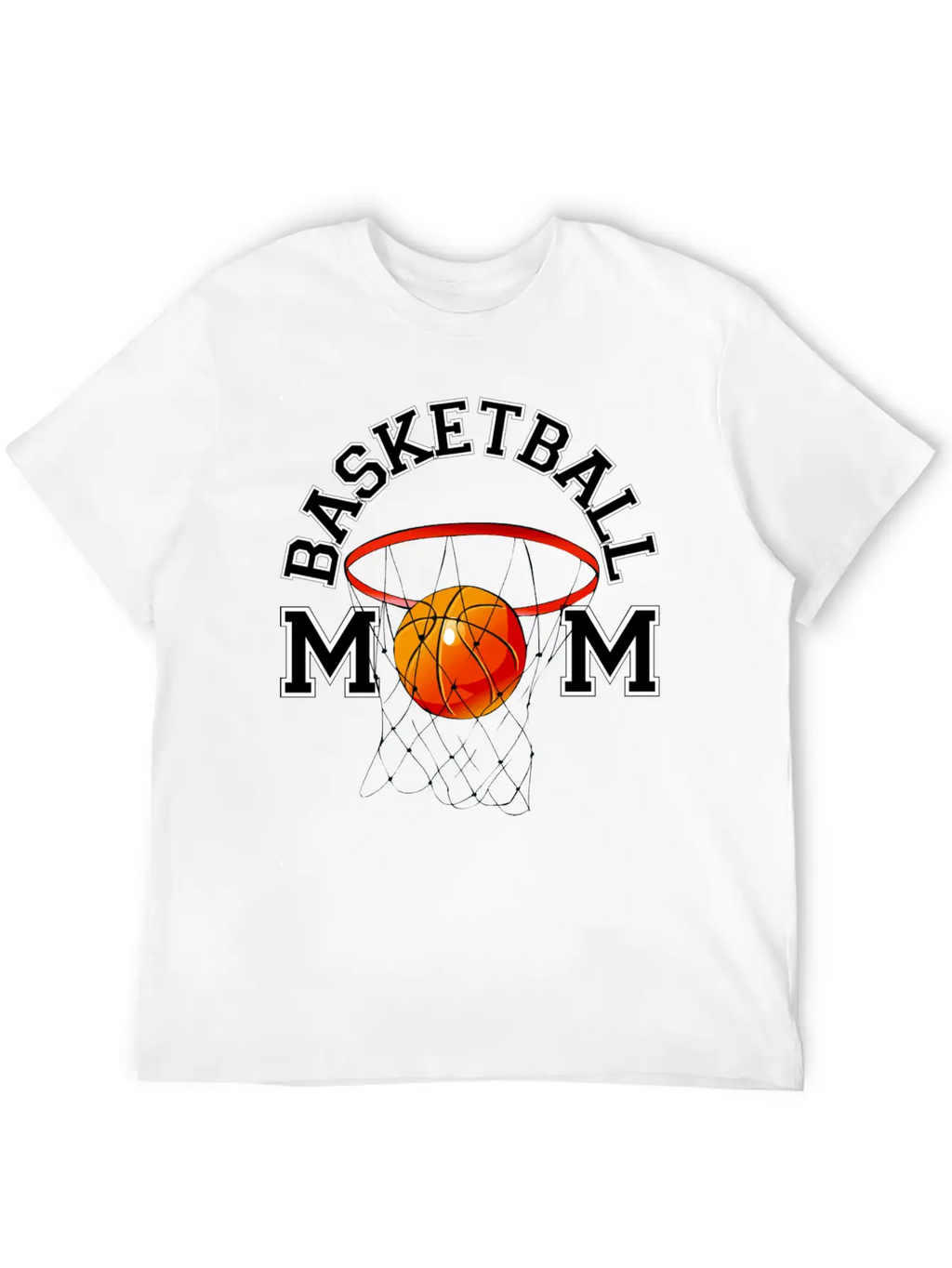 Basketball Mom Unisex Casual T-Shirt – Clean Design For Daily Comfort