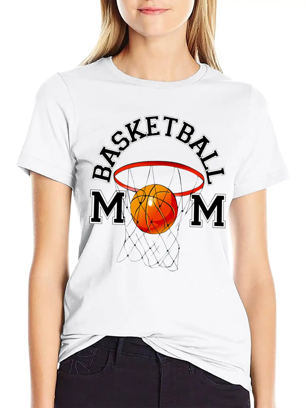 Basketball Mom Unisex Casual T-Shirt – Clean Design For Daily Comfort