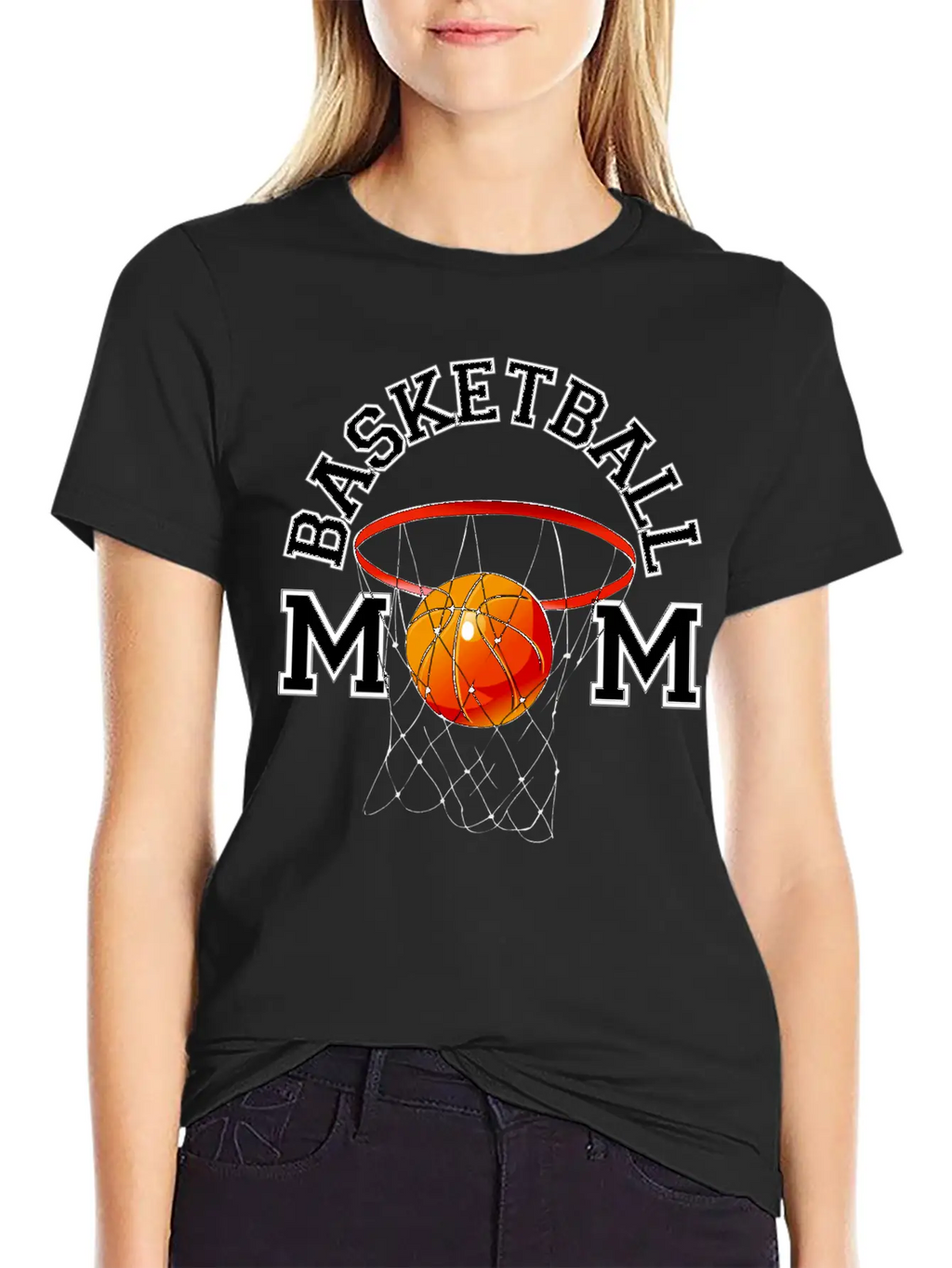 Basketball Mom Unisex Casual T-Shirt – Clean Design For Daily Comfort