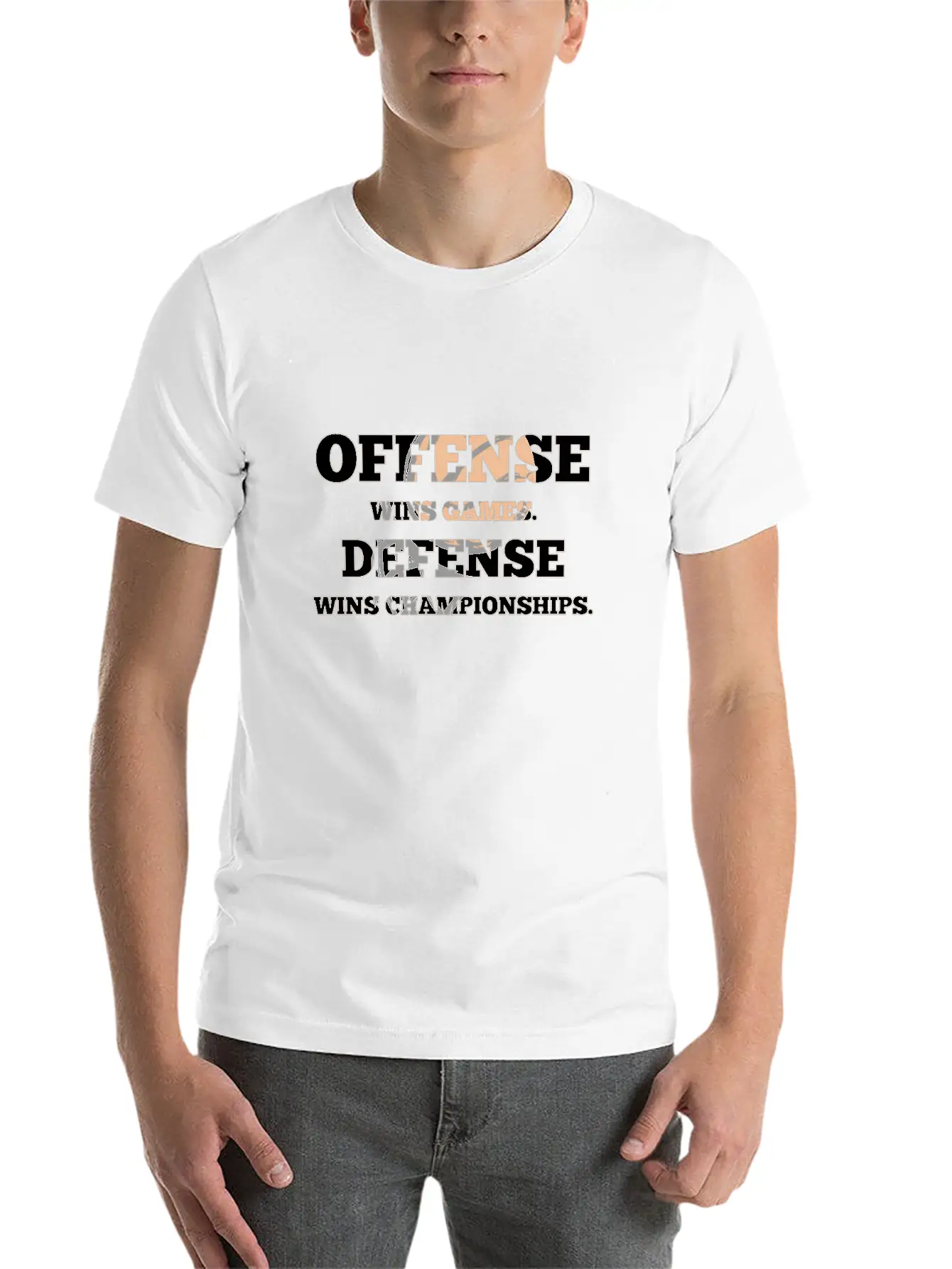Basketball Offense Defense Classic Cotton Tee – Unisex Comfort For Any Season