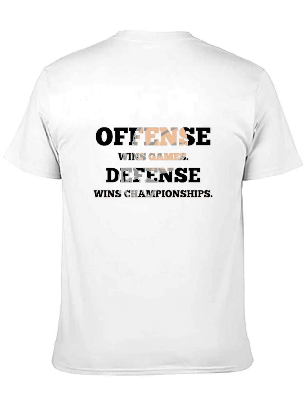Basketball Offense Defense Classic Cotton Tee – Unisex Comfort For Any Season