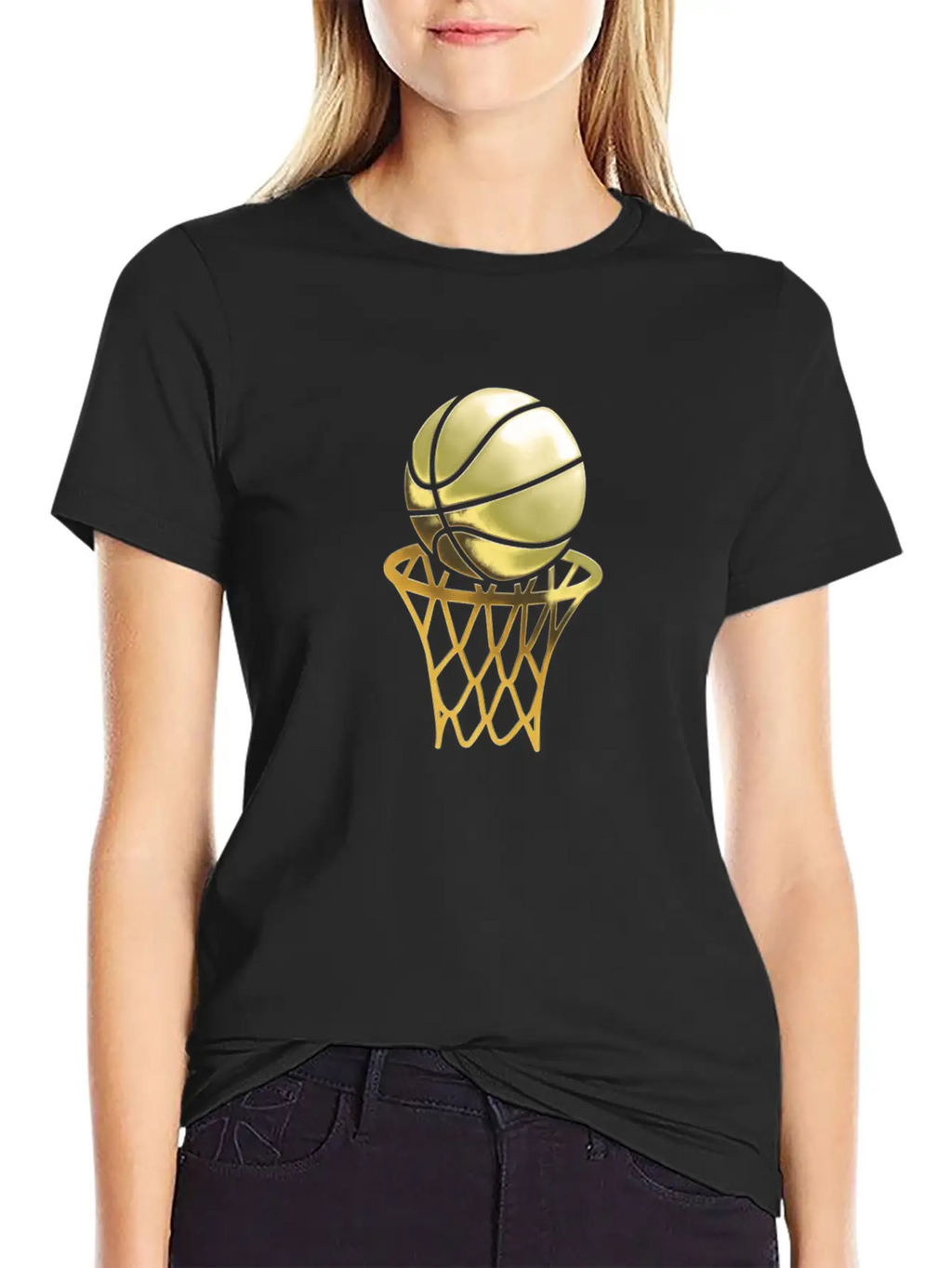 Basketball Player - Trophy Game Coach Sports - Relaxed Everyday Tee – Lightweight And Durable Cotton