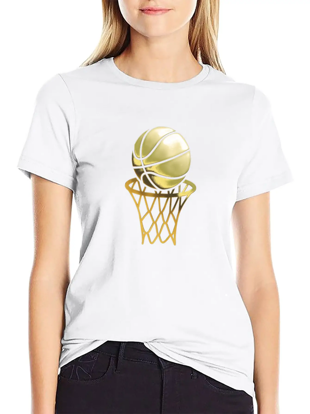 Basketball Player - Trophy Game Coach Sports - Relaxed Everyday Tee – Lightweight And Durable Cotton