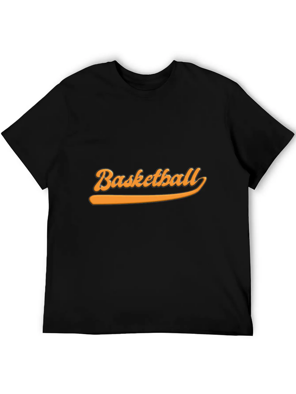 Basketball Slogan Logo 3D Basic Graphic T-Shirt – Daily Comfort In Soft Cotton