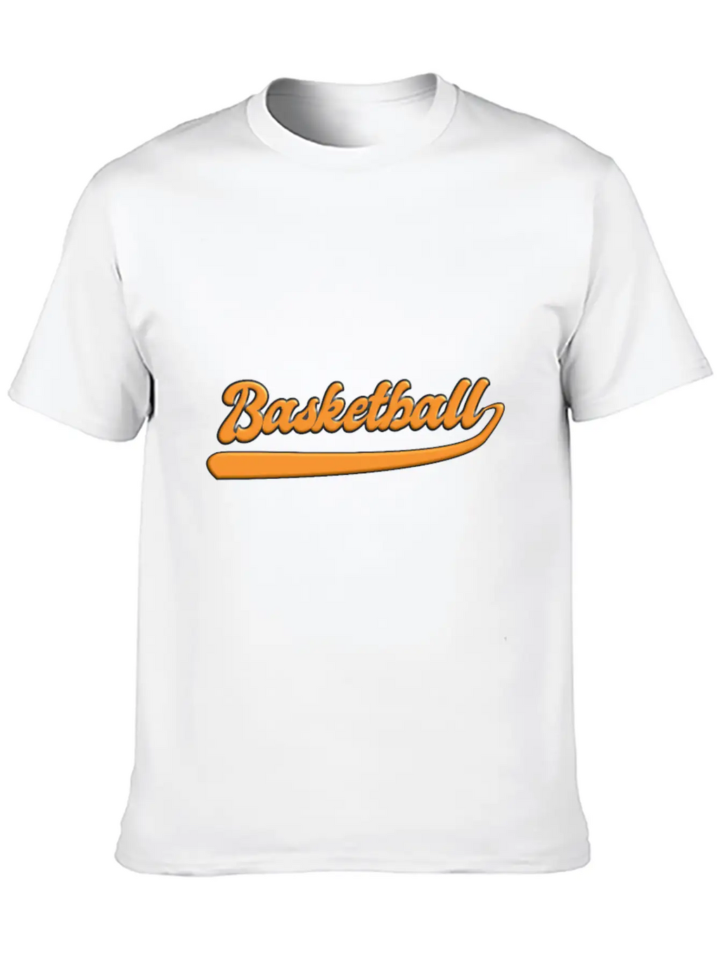 Basketball Slogan Logo 3D Basic Graphic T-Shirt – Daily Comfort In Soft Cotton