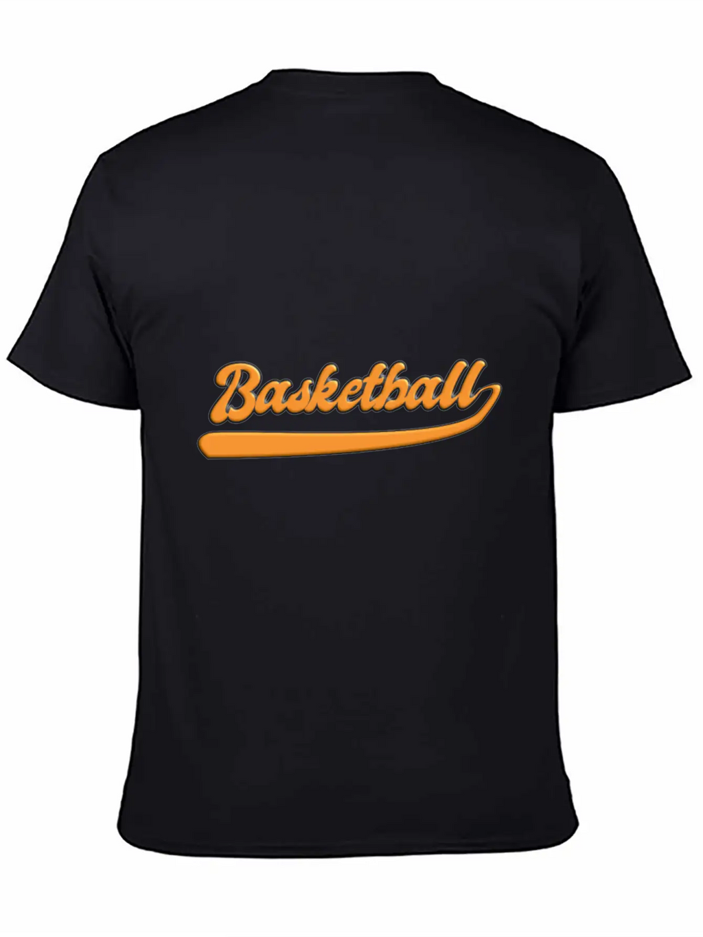 Basketball Slogan Logo 3D Basic Graphic T-Shirt – Daily Comfort In Soft Cotton