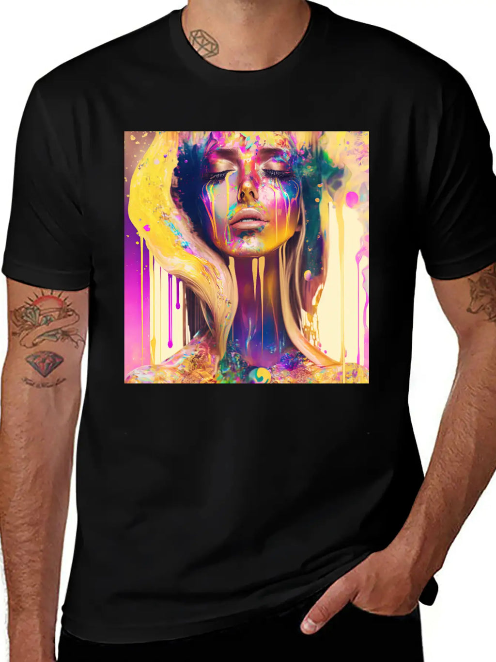 Basking In The Sunshine - Emotionally Fluid Series Unisex Casual T-Shirt – Clean Design For Daily Comfort