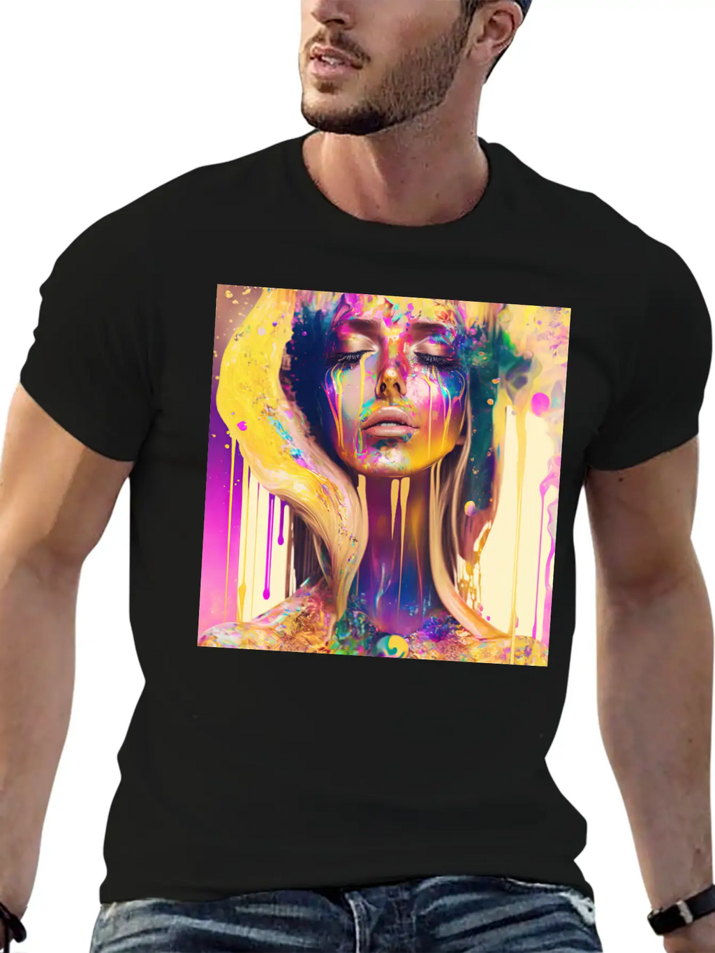 Basking In The Sunshine - Emotionally Fluid Series Unisex Casual T-Shirt – Clean Design For Daily Comfort