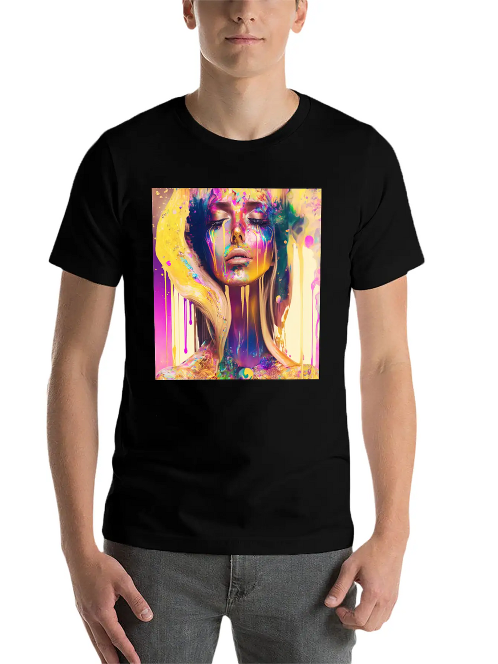 Basking In The Sunshine - Emotionally Fluid Series Unisex Casual T-Shirt – Clean Design For Daily Comfort