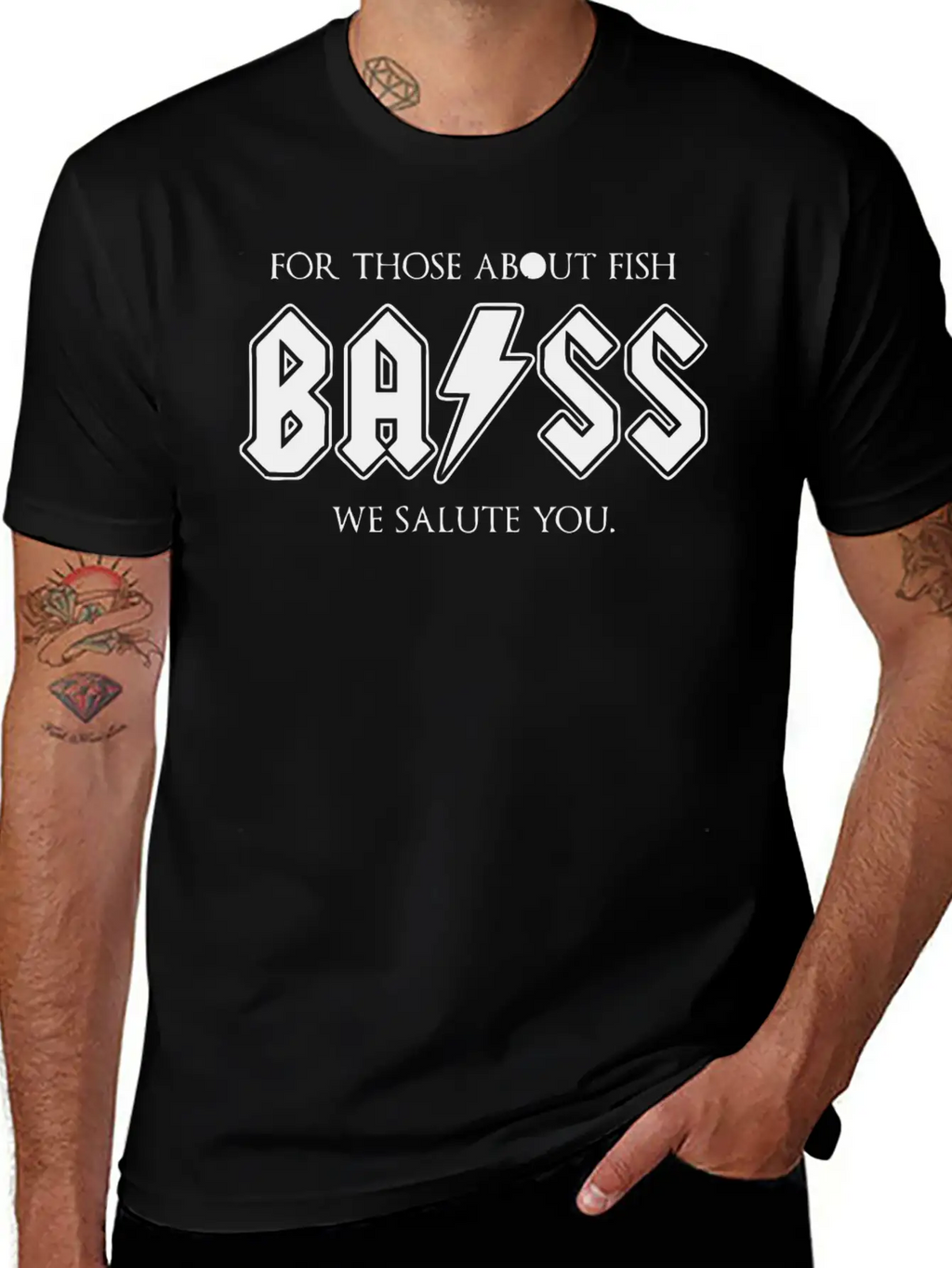 Bass Breathable Graphic T-Shirt – Perfect For Casual Days