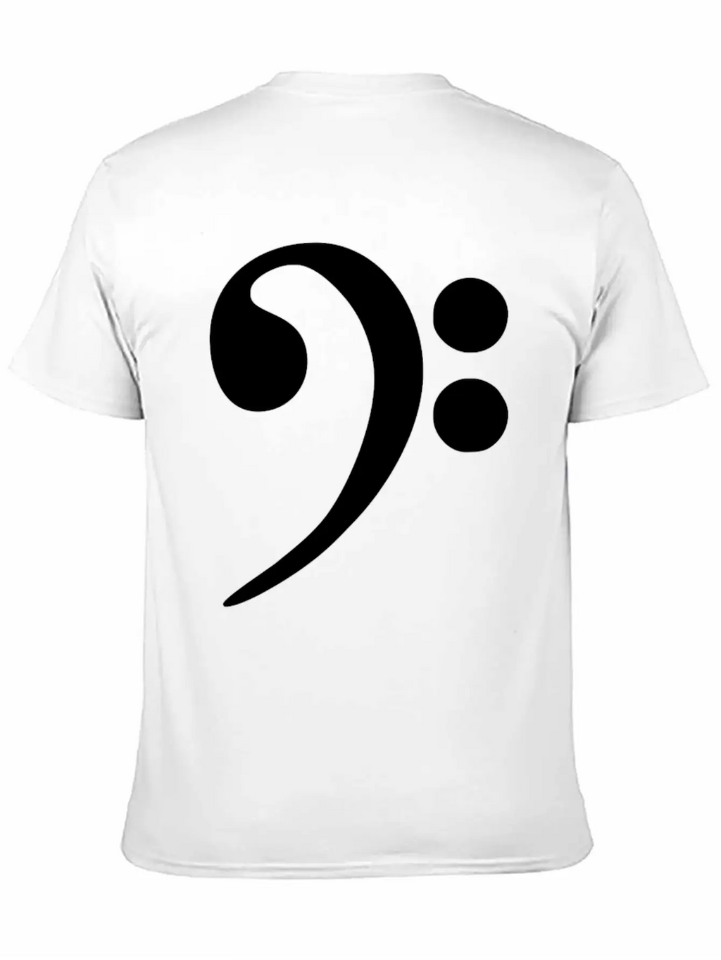 Bass Cleff Funny Stylish Everyday T-Shirt – Unisex Basic Cotton Tee