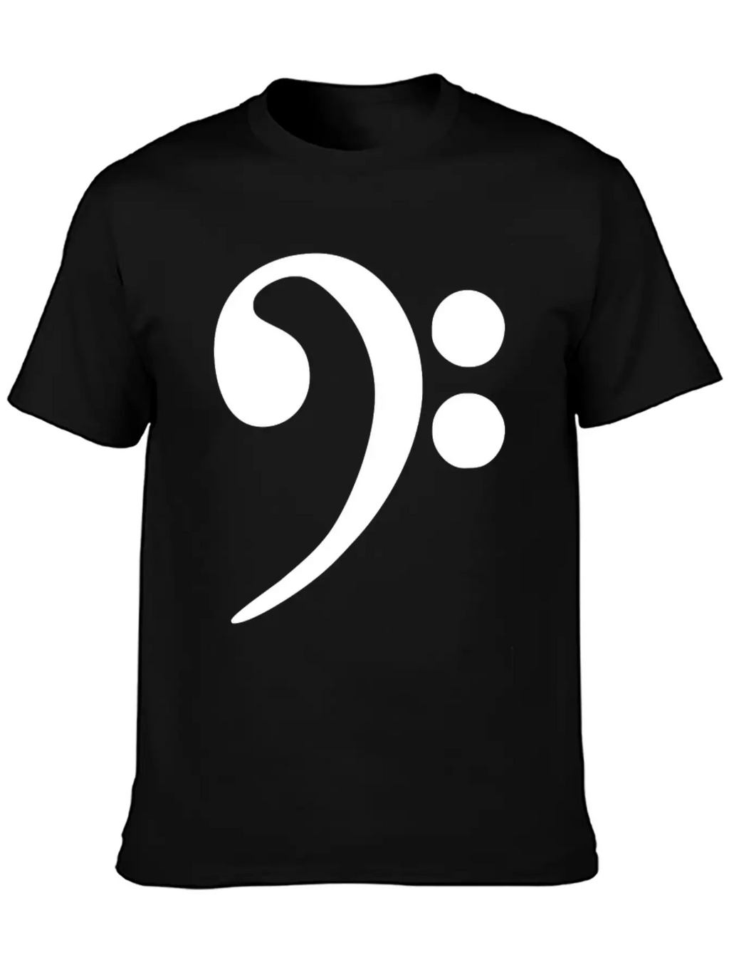 Bass Cleff Funny Stylish Everyday T-Shirt – Unisex Basic Cotton Tee