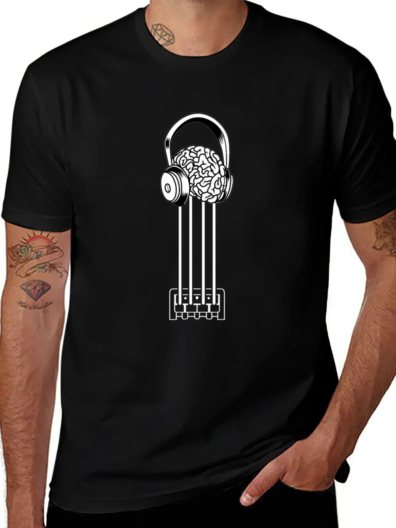 Bass Guitar Bassist Bass Player Essential Cotton Tee For Daily Outfits – Unisex Style
