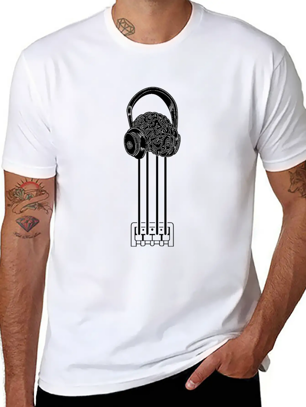 Bass Guitar Bassist Bass Player Essential Cotton Tee For Daily Outfits – Unisex Style