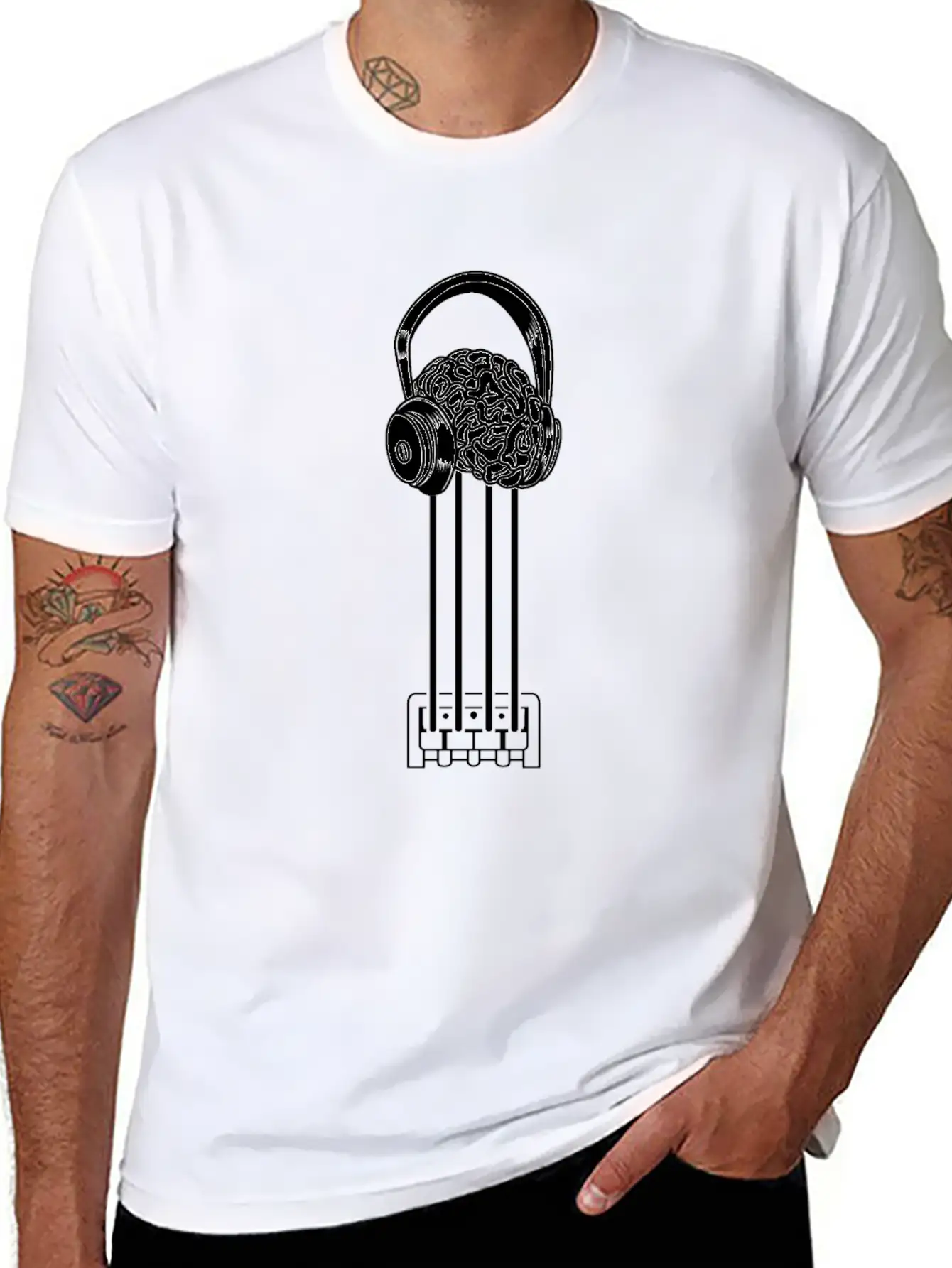 Bass Guitar Bassist Bass Player Essential Cotton Tee For Daily Outfits – Unisex Style