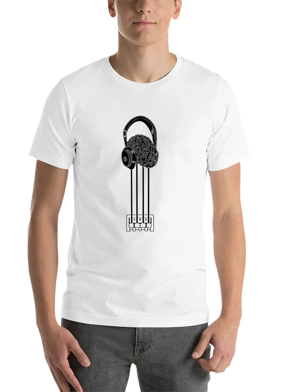 Bass Guitar Bassist Bass Player Essential Cotton Tee For Daily Outfits – Unisex Style