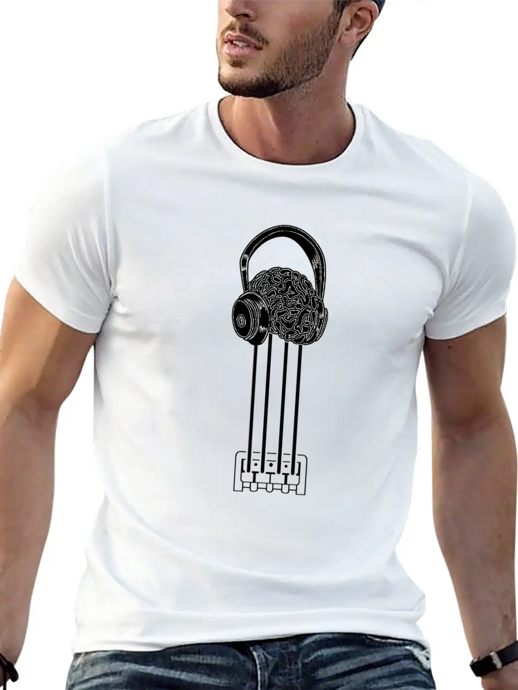 Bass Guitar Bassist Bass Player Essential Cotton Tee For Daily Outfits – Unisex Style