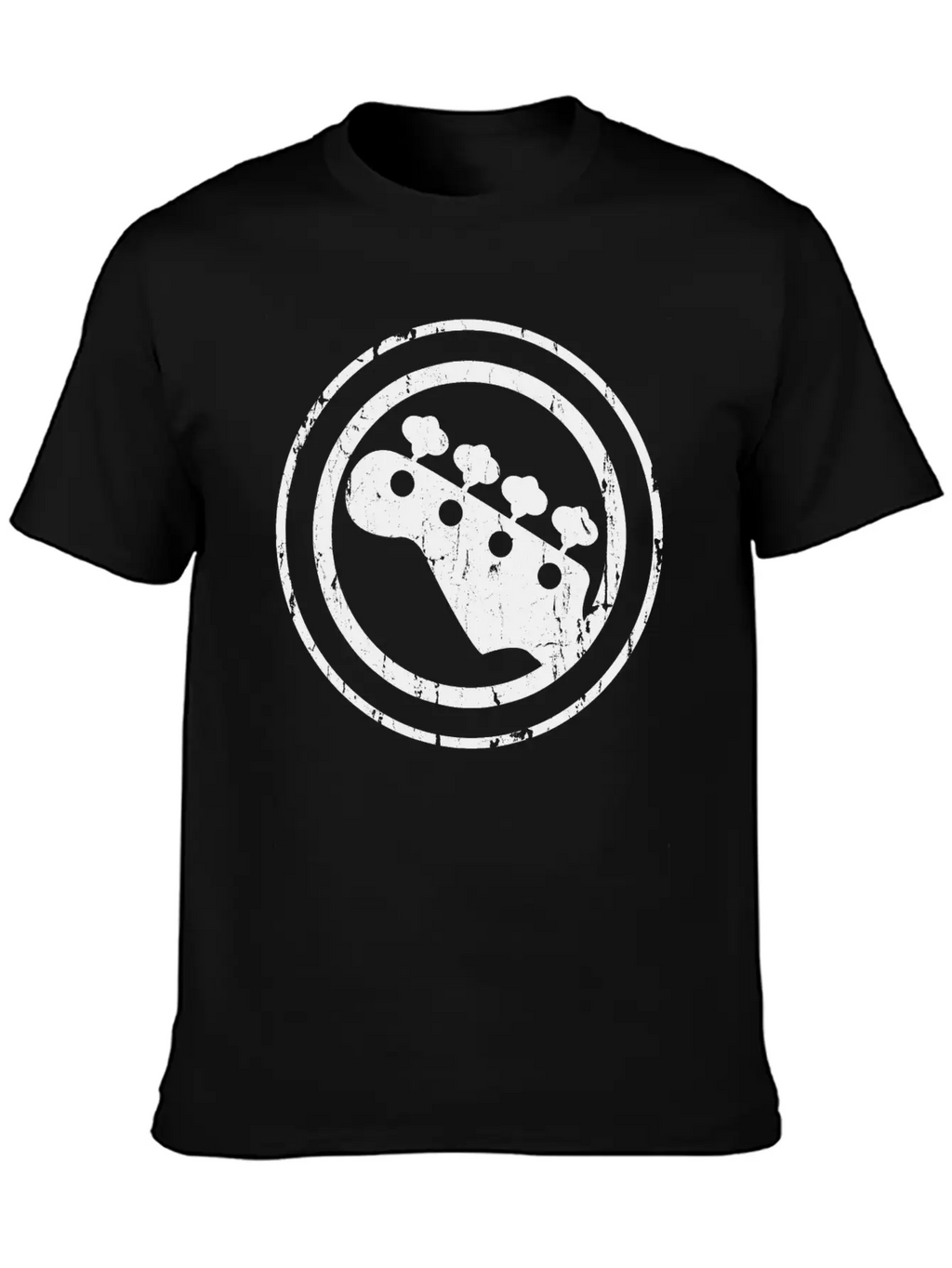 Bass Logo - Bassist Gift Essential Cotton Tee For Daily Outfits – Unisex Style