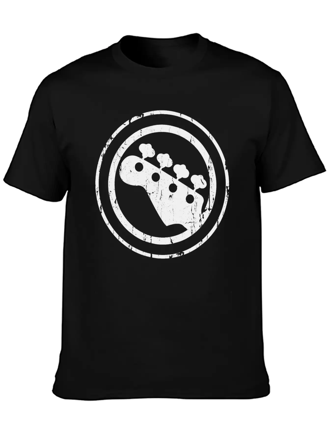 Bass Logo - Bassist Gift Essential Cotton Tee For Daily Outfits – Unisex Style