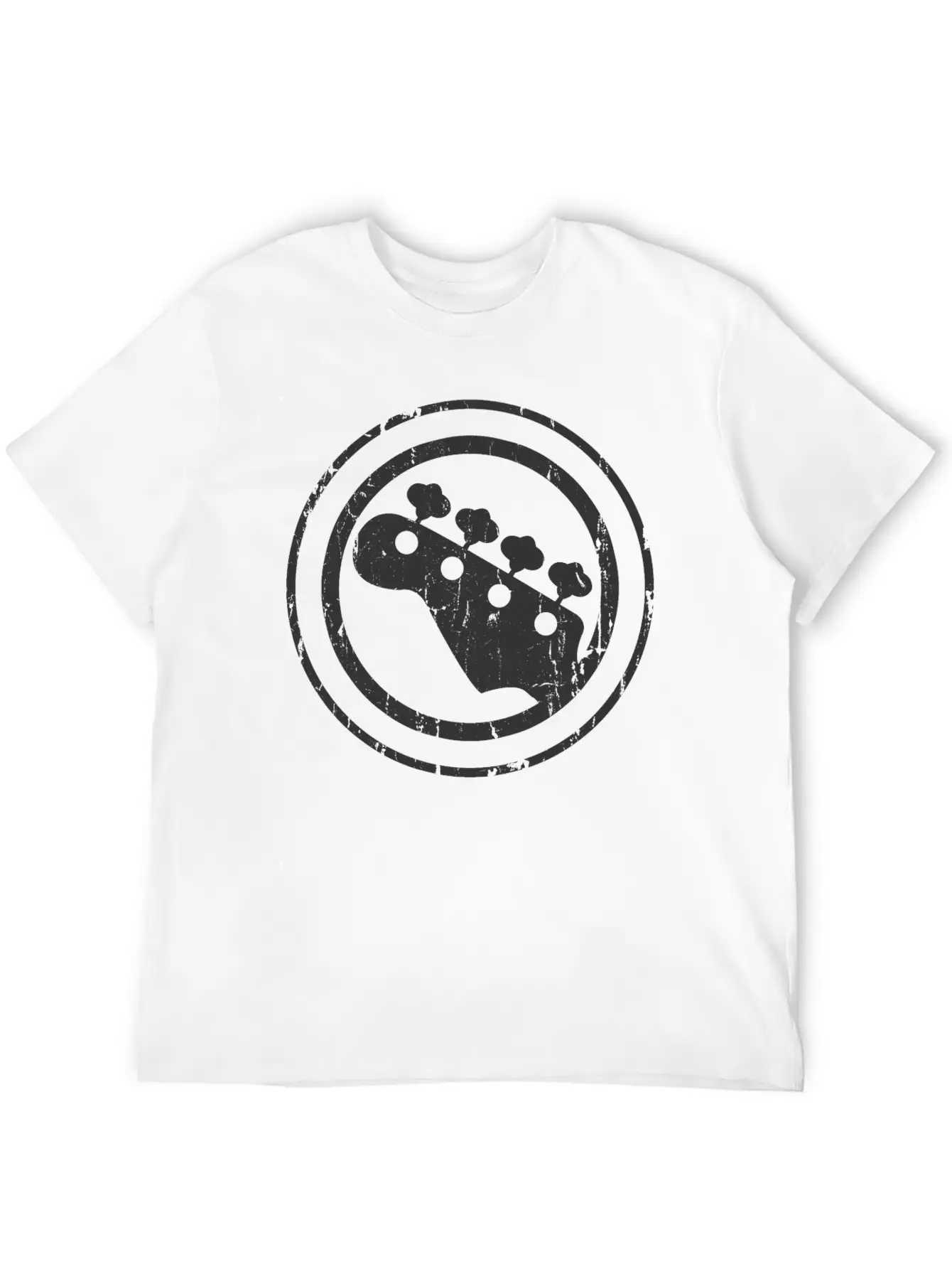 Bass Logo - Bassist Gift Essential Cotton Tee For Daily Outfits – Unisex Style