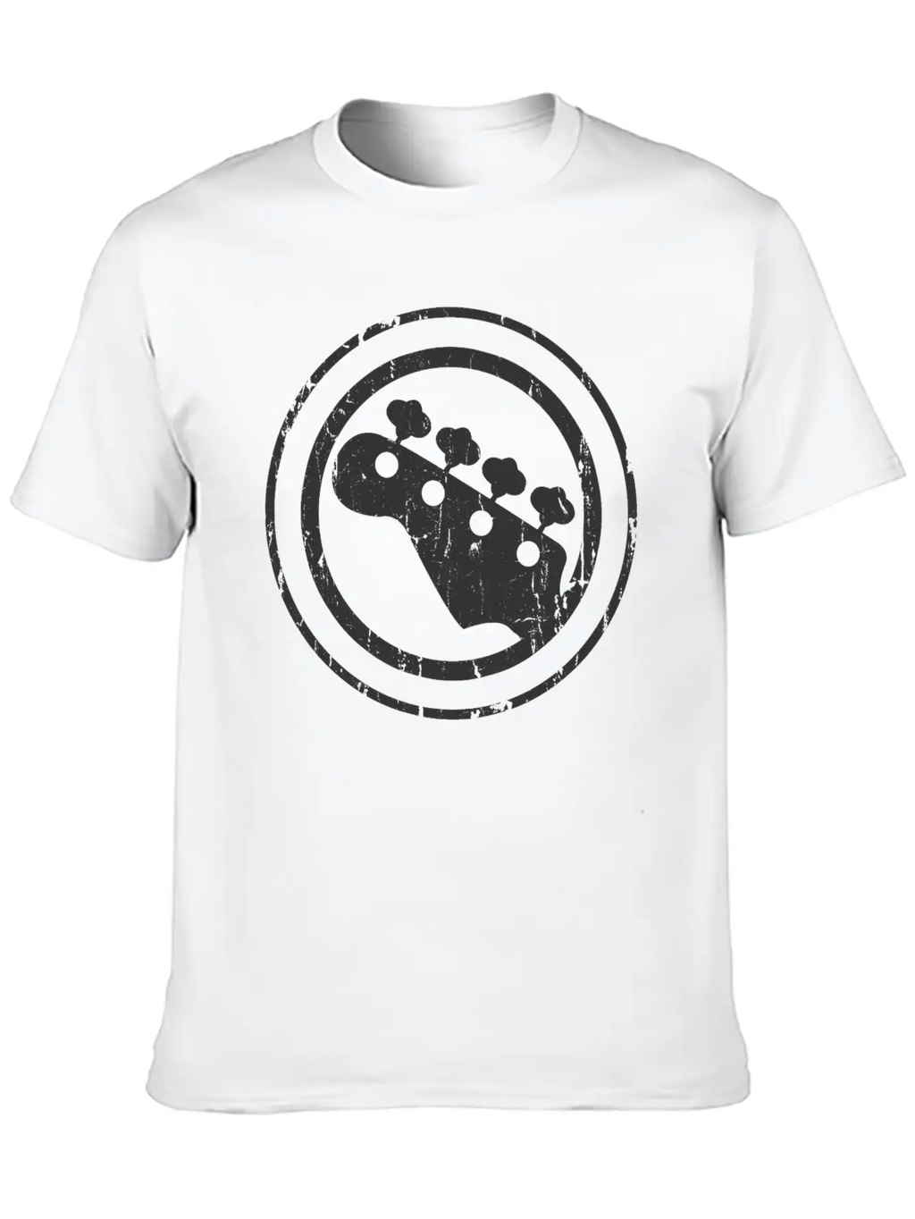 Bass Logo - Bassist Gift Essential Cotton Tee For Daily Outfits – Unisex Style