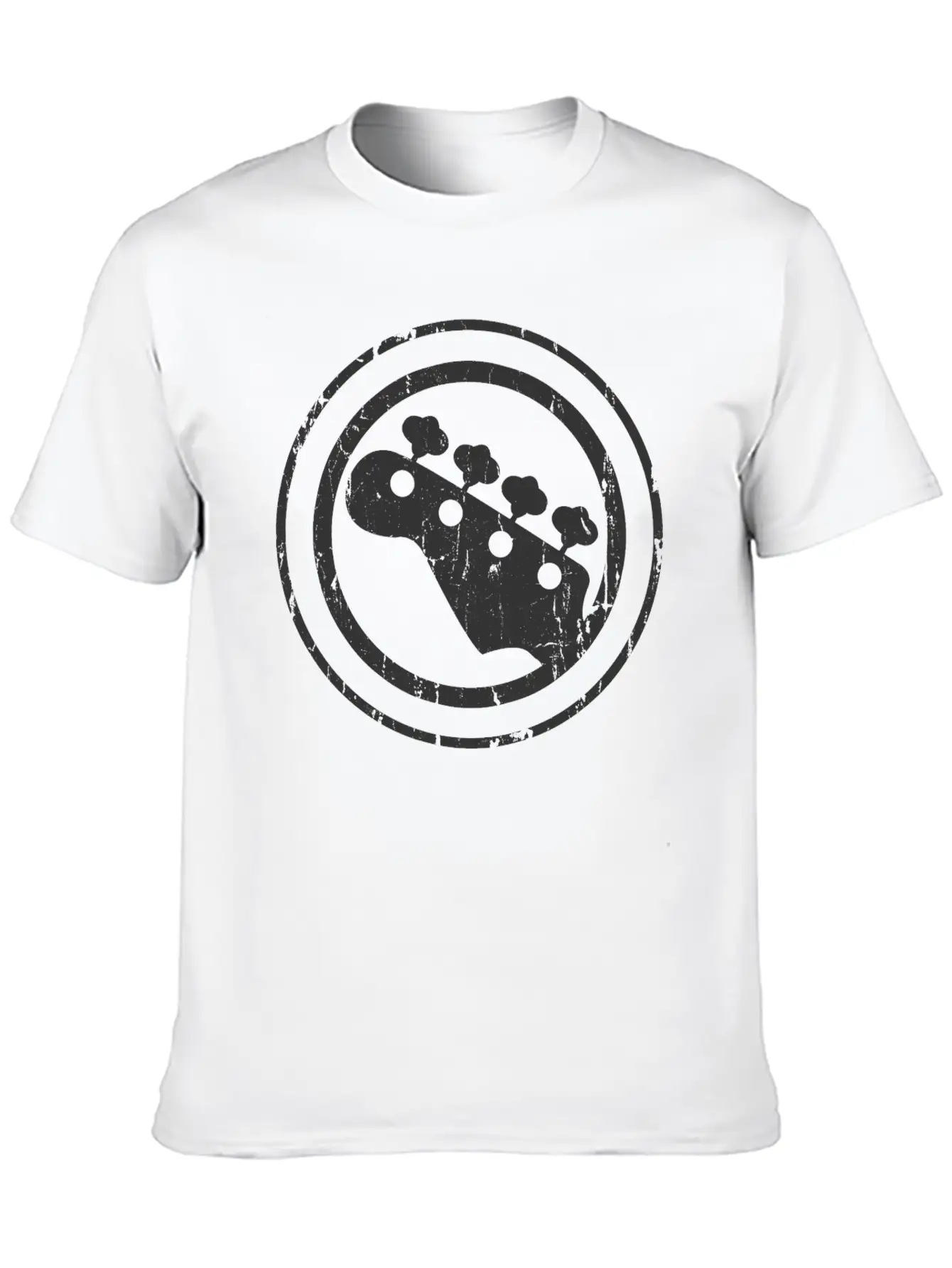 Bass Logo - Bassist Gift Essential Cotton Tee For Daily Outfits – Unisex Style