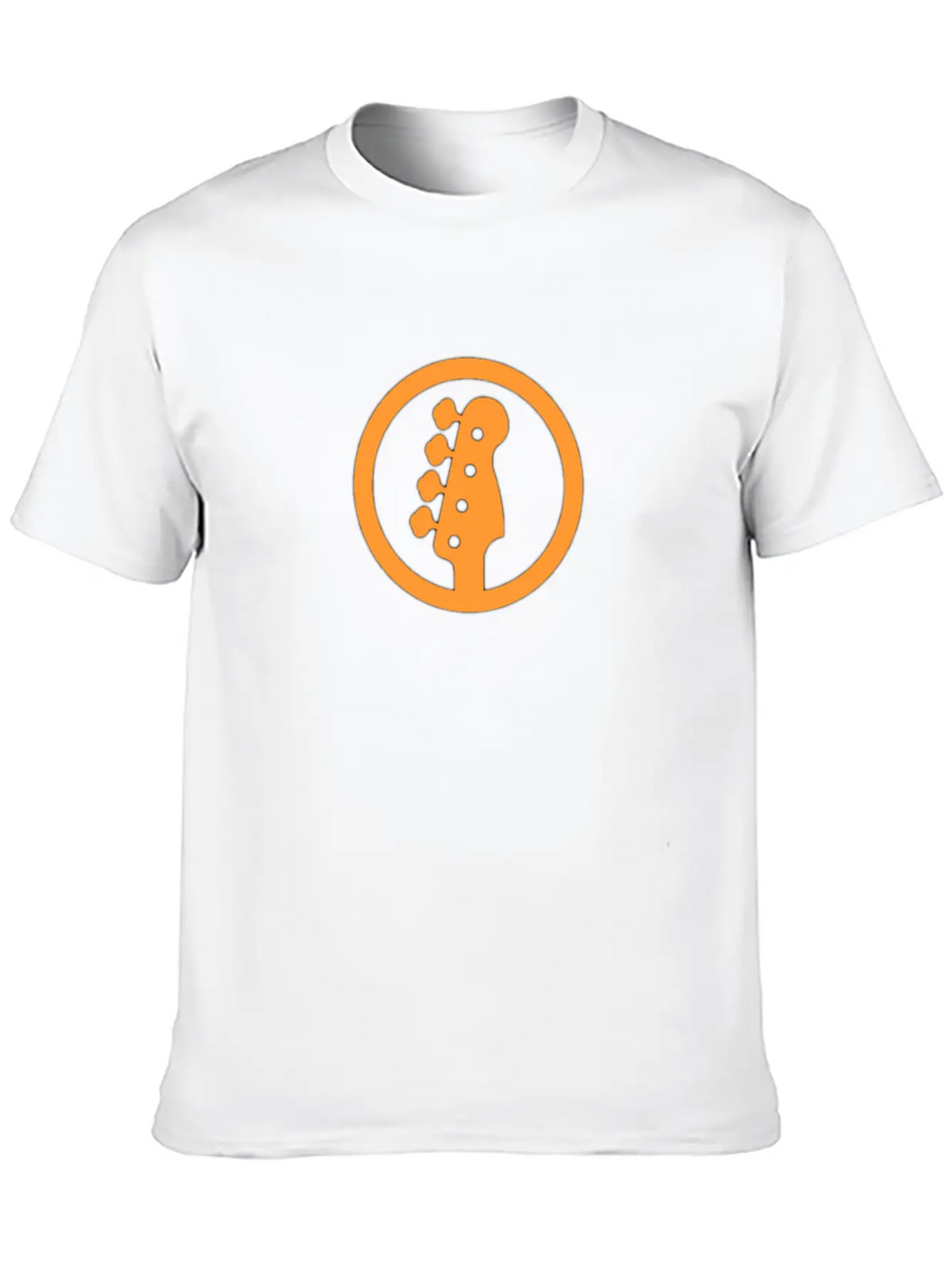 Bass Orange Timeless Short Sleeve Tee – Comfy And Minimalist Design