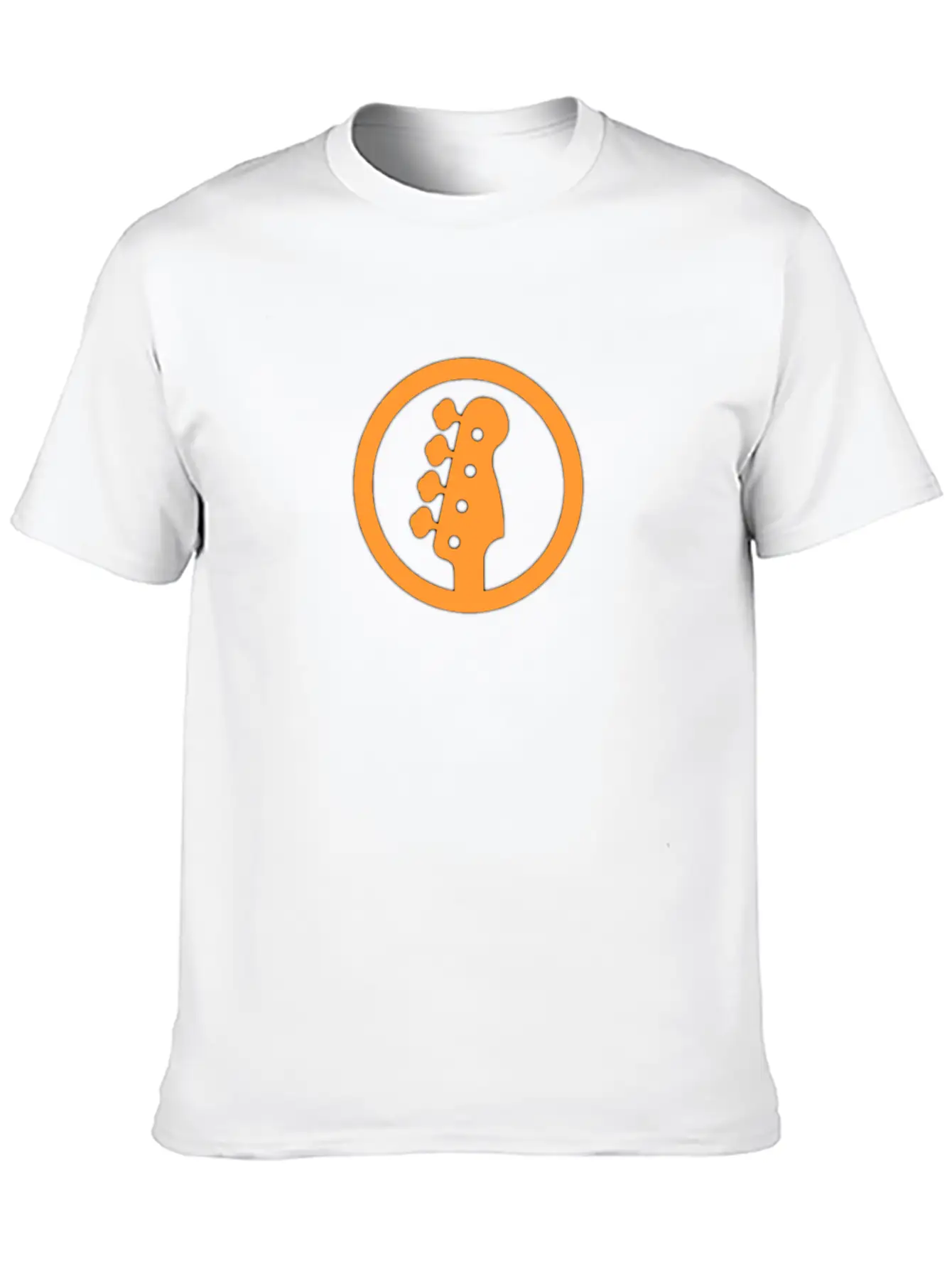 Bass Orange Timeless Short Sleeve Tee – Comfy And Minimalist Design