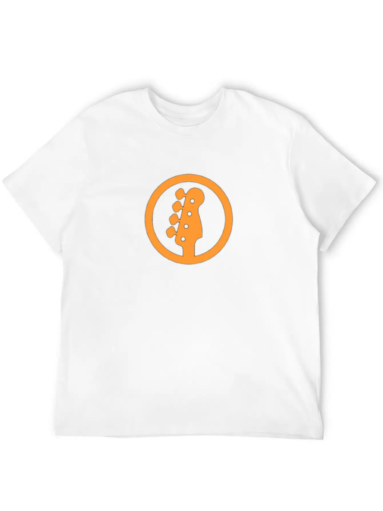 Bass Orange Timeless Short Sleeve Tee – Comfy And Minimalist Design