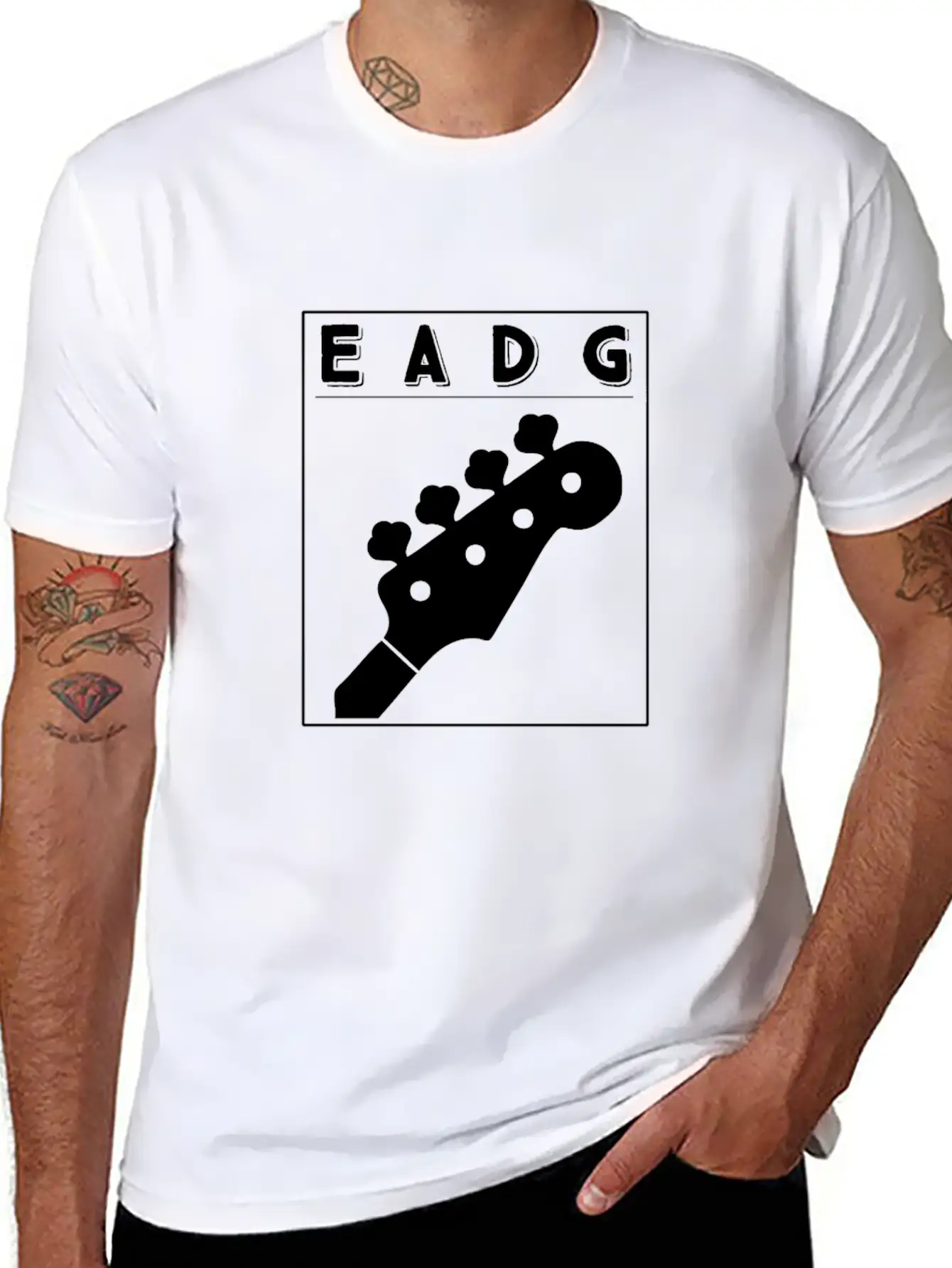 Bassist Funny Vintage Style Timeless Short Sleeve Tee – Comfy And Minimalist Design