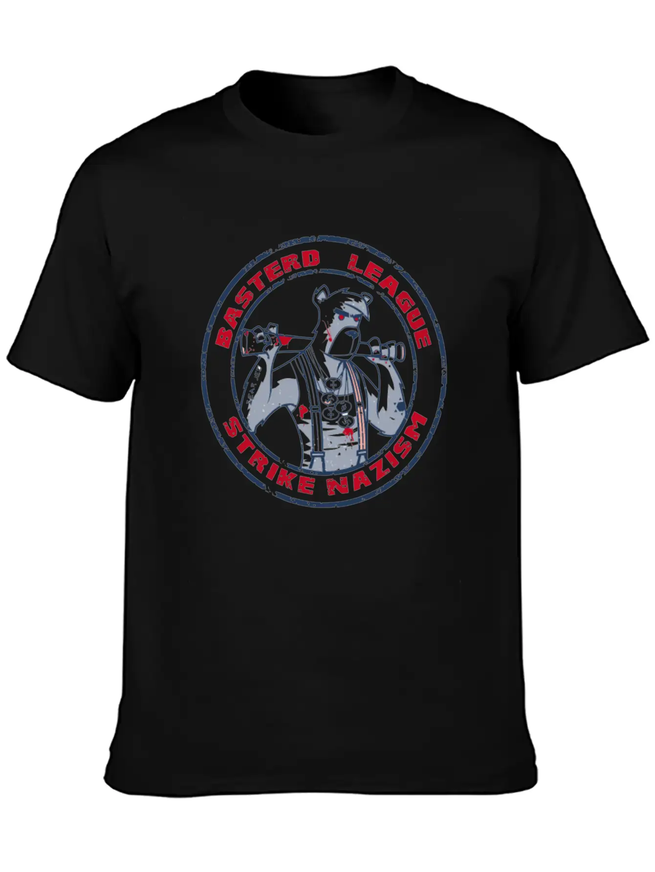 Basterds League Essential Cotton Tee For Daily Outfits – Unisex Style