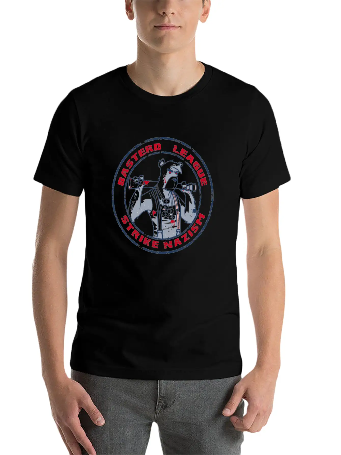Basterds League Essential Cotton Tee For Daily Outfits – Unisex Style