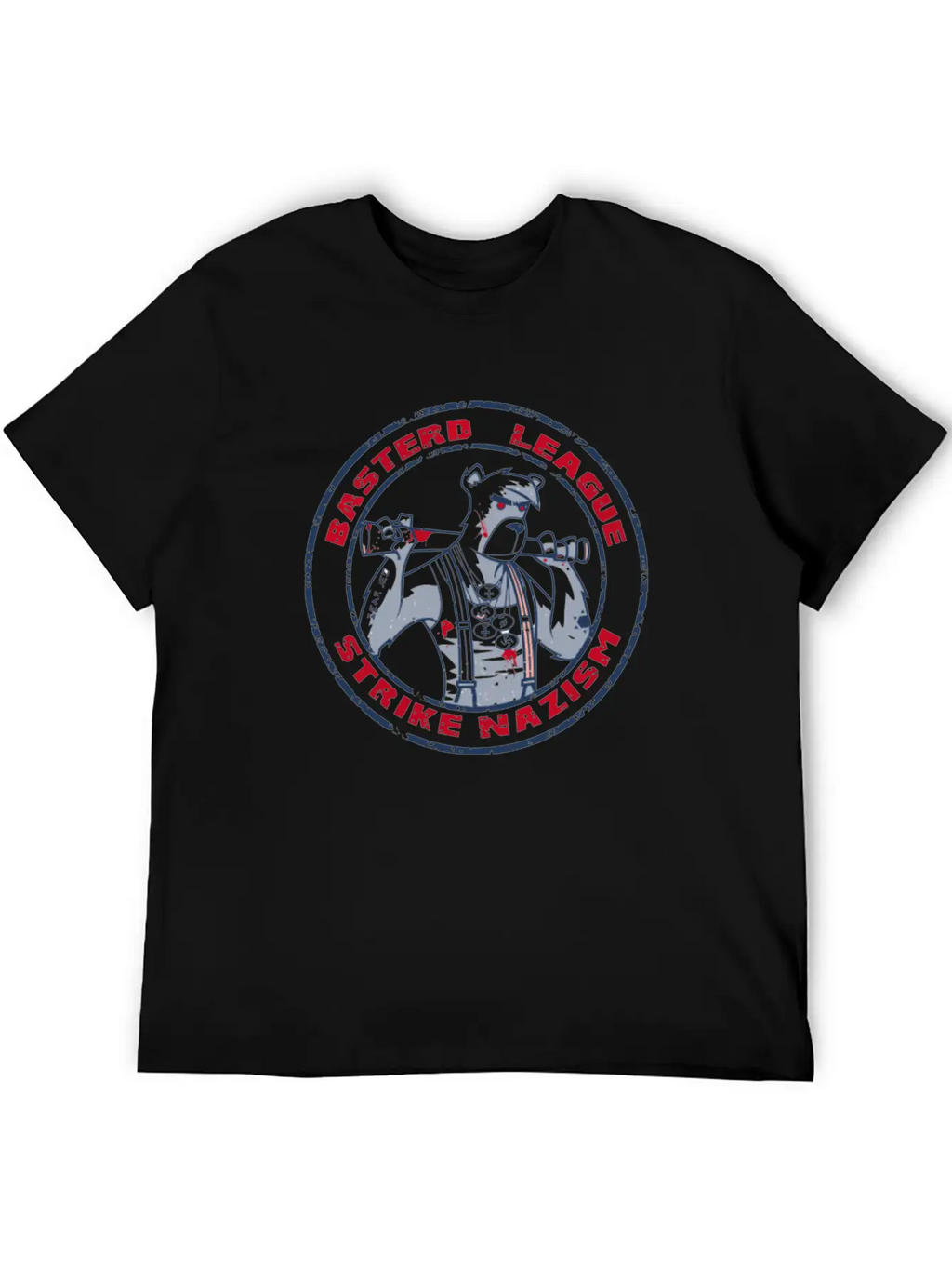 Basterds League Essential Cotton Tee For Daily Outfits – Unisex Style